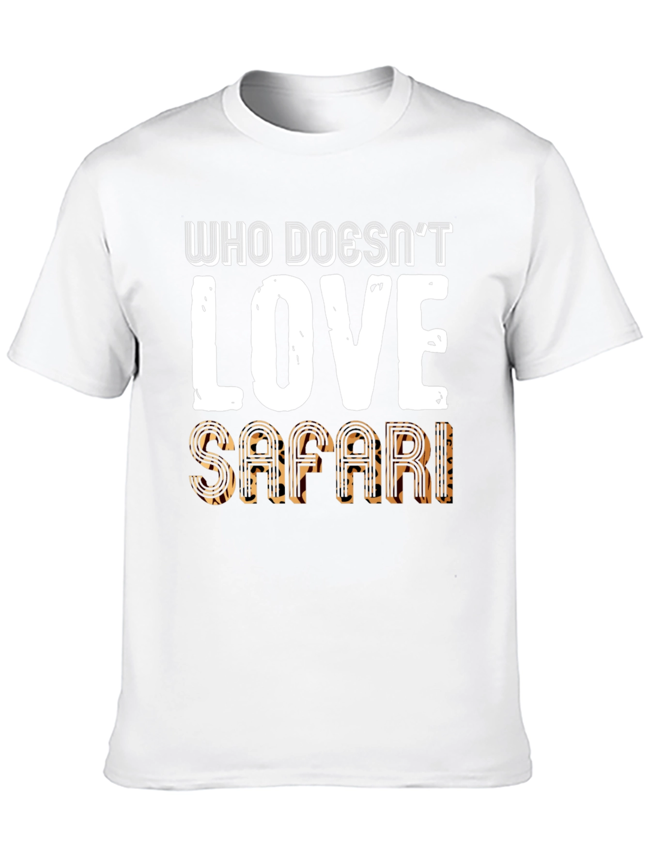 Safari Lover Black T-Shirt
