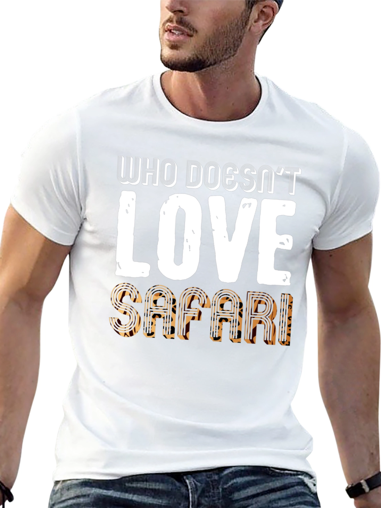 Safari Lover Black T-Shirt