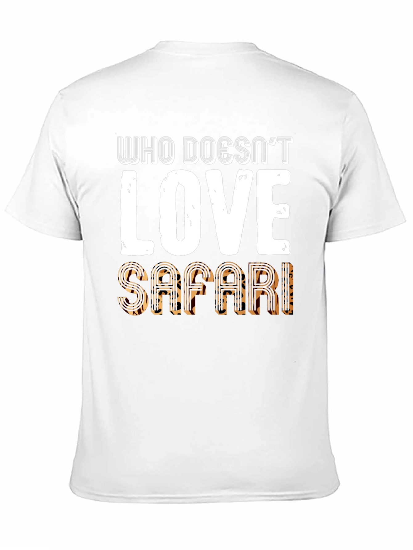 Safari Lover Black T-Shirt