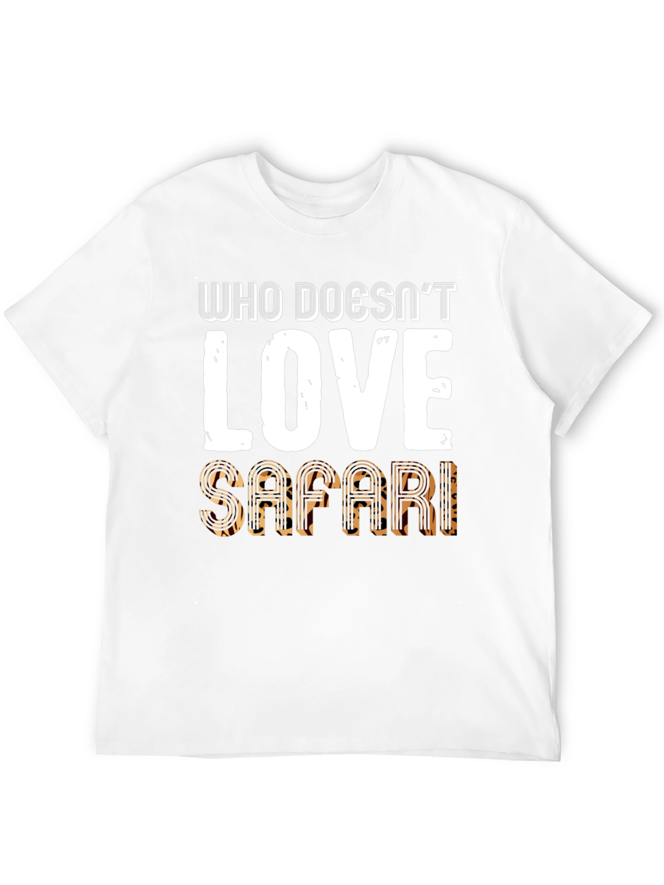 Safari Lover Black T-Shirt