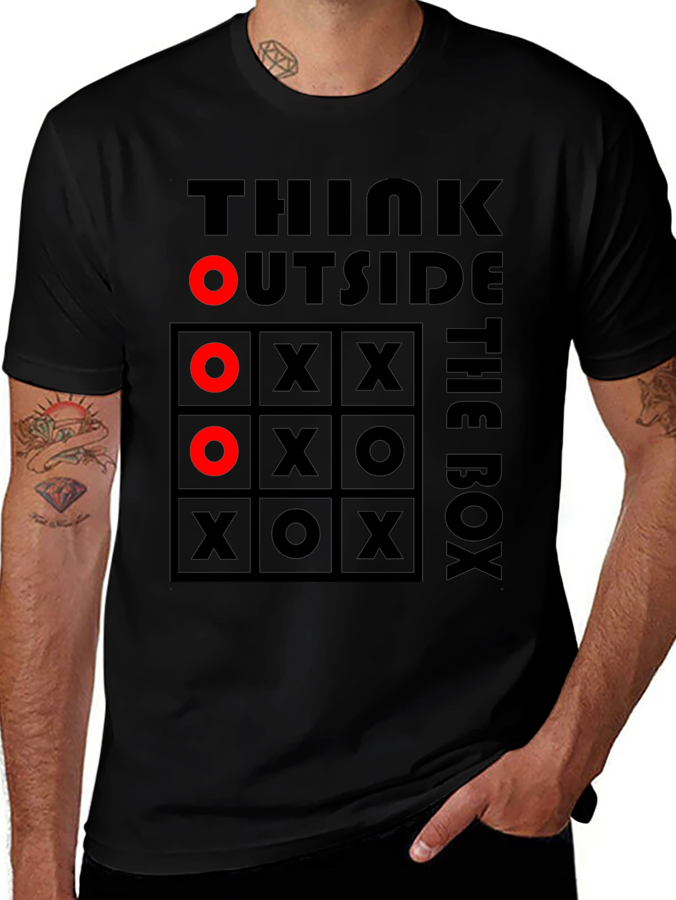 Think Outside The Box Graphic Tee