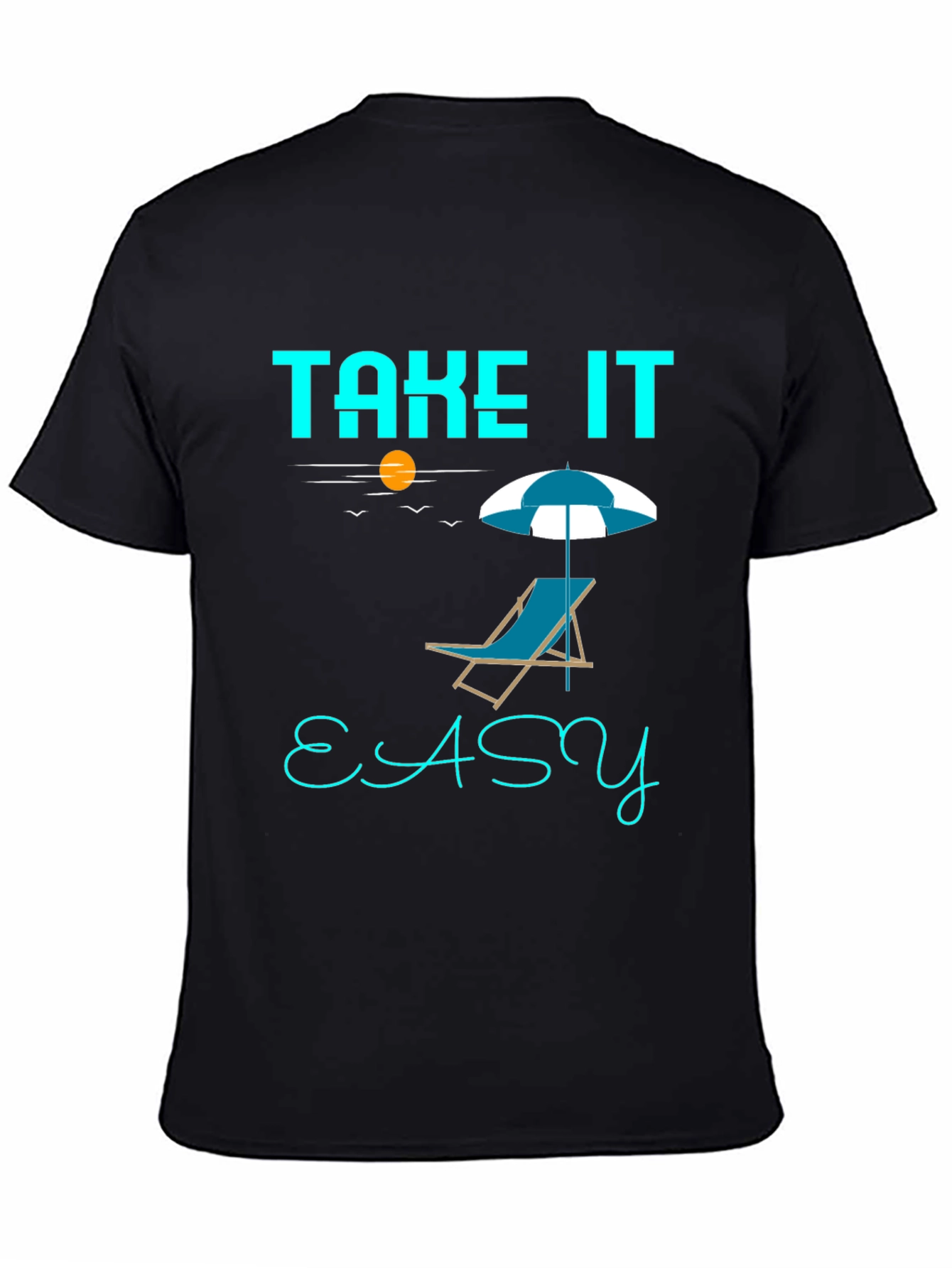 Take It Easy Beach Chair T-Shirt