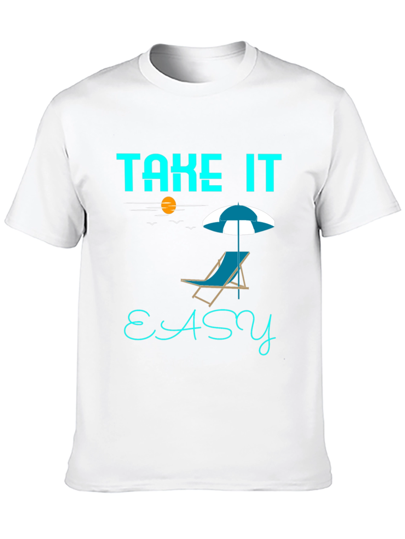 Take It Easy Beach Chair T-Shirt
