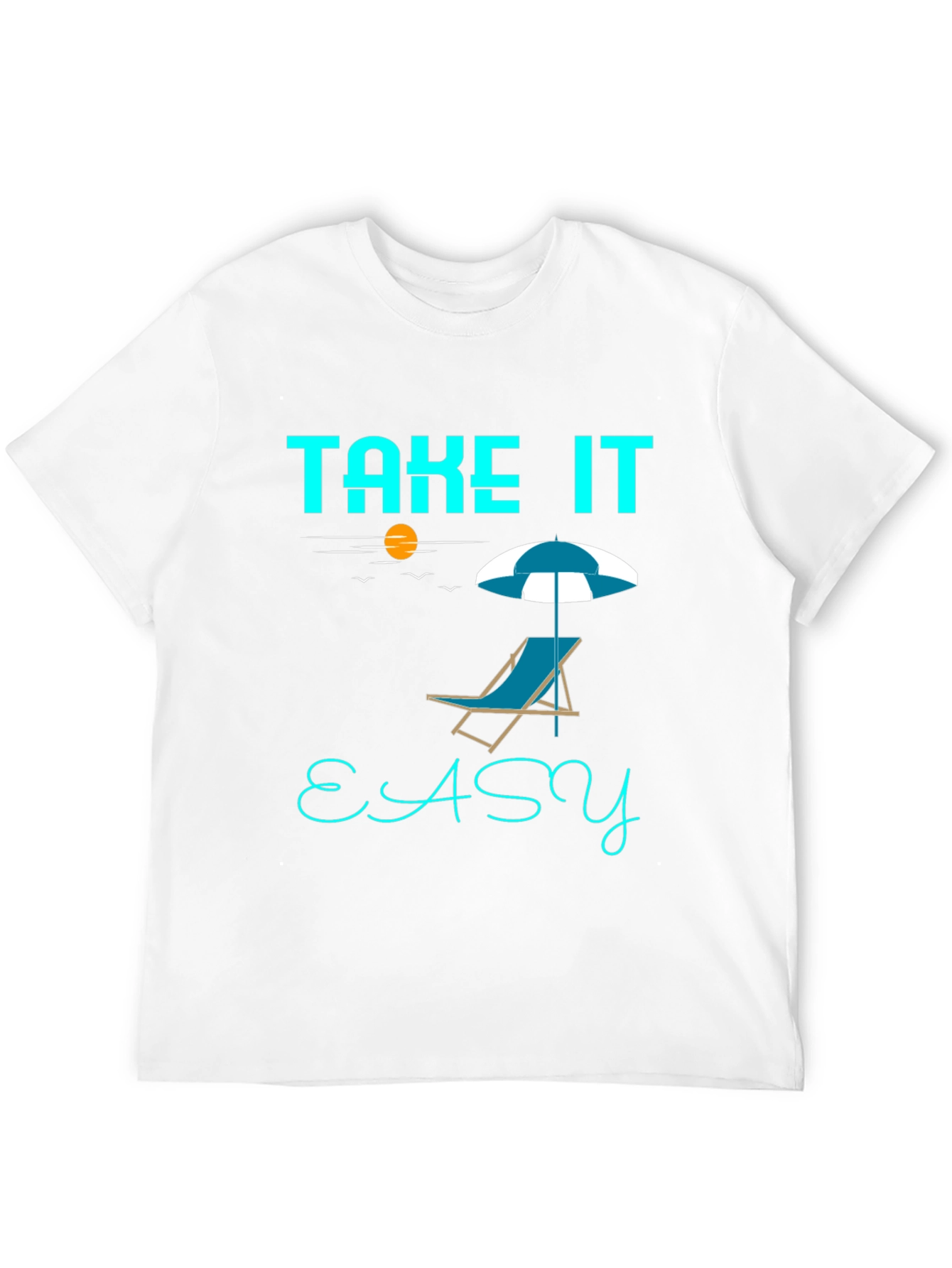 Take It Easy Beach Chair T-Shirt
