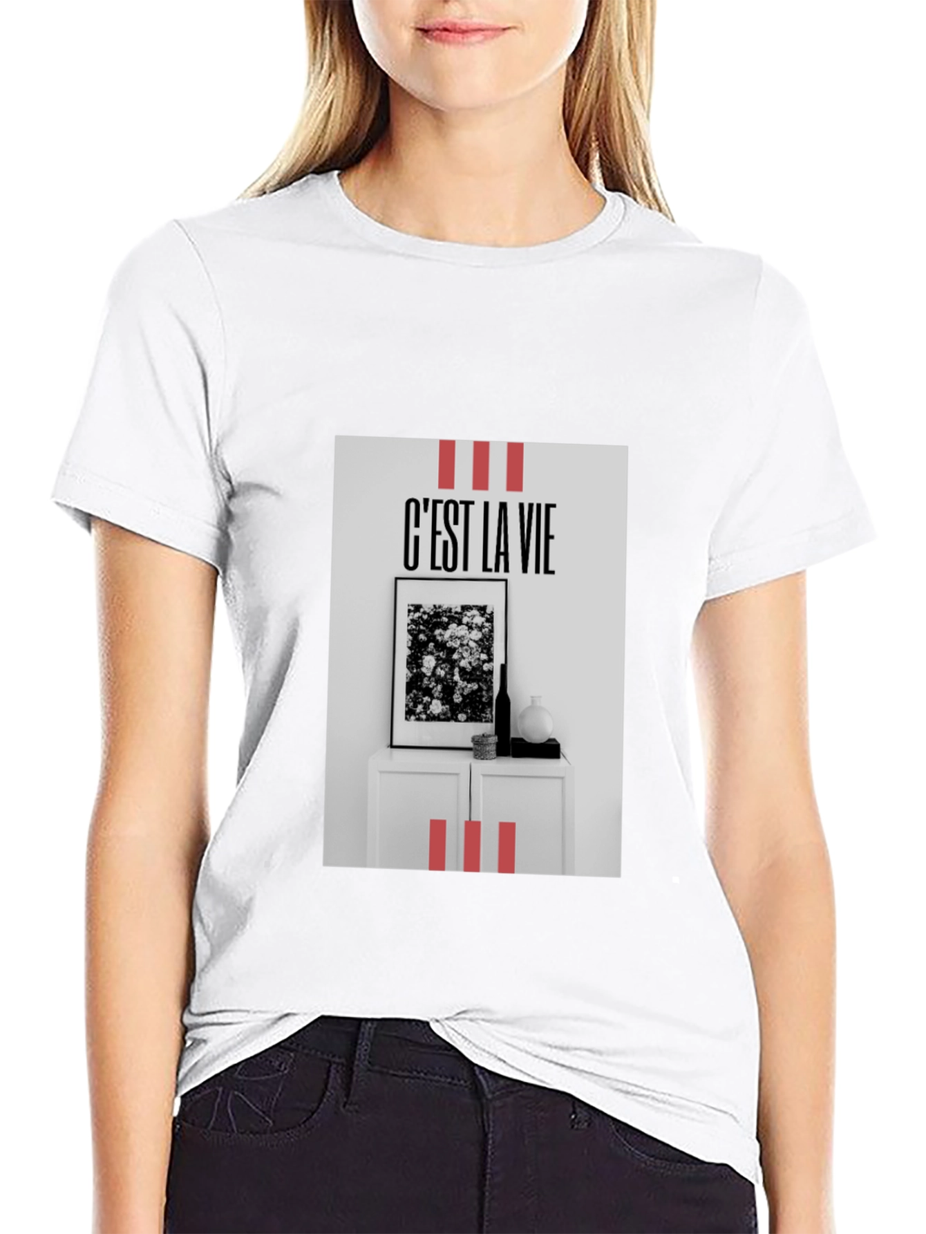 Cest La Vie Graphic T-Shirt - Stylish Casual Tee