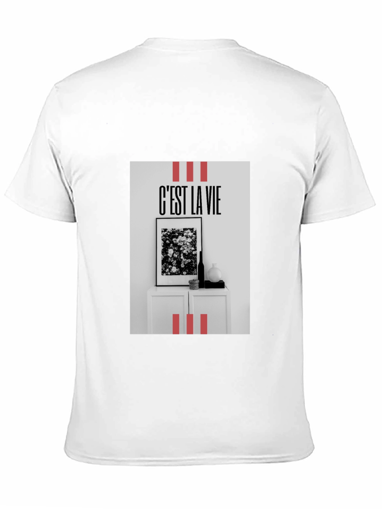 Cest La Vie Graphic T-Shirt - Stylish Casual Tee
