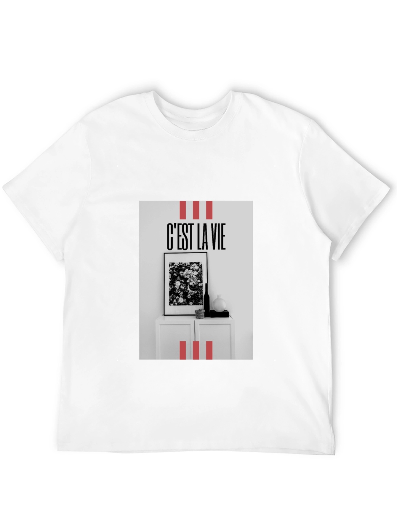 Cest La Vie Graphic T-Shirt - Stylish Casual Tee
