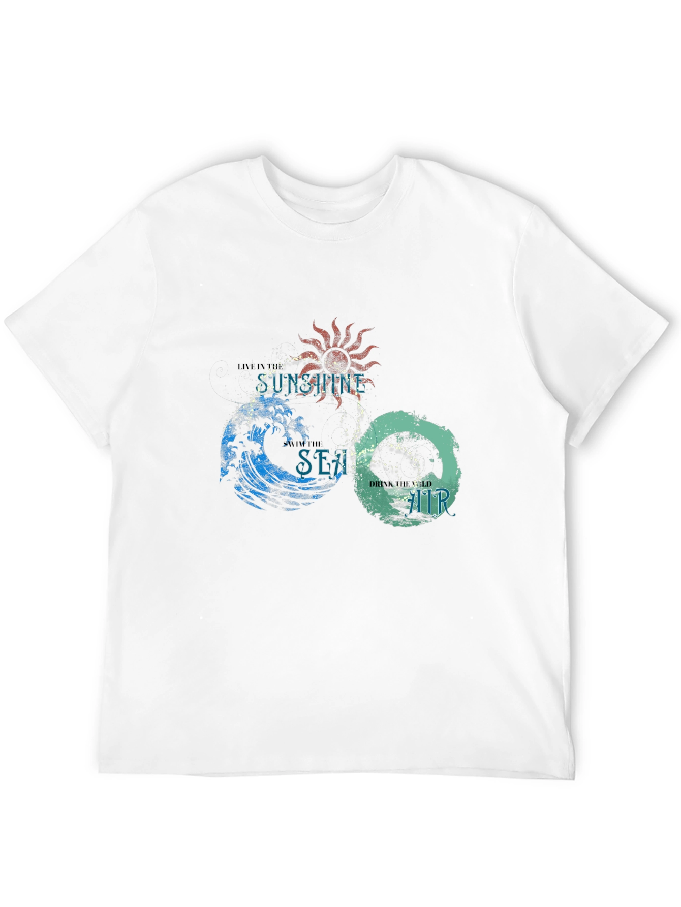 Sunshine Sea Air T-Shirt - Relaxed Fit