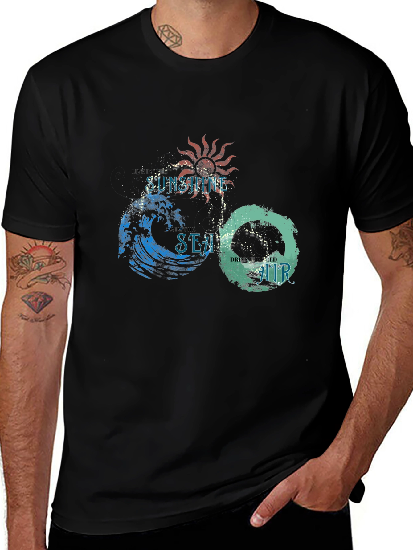 Sunshine Sea Air T-Shirt - Relaxed Fit