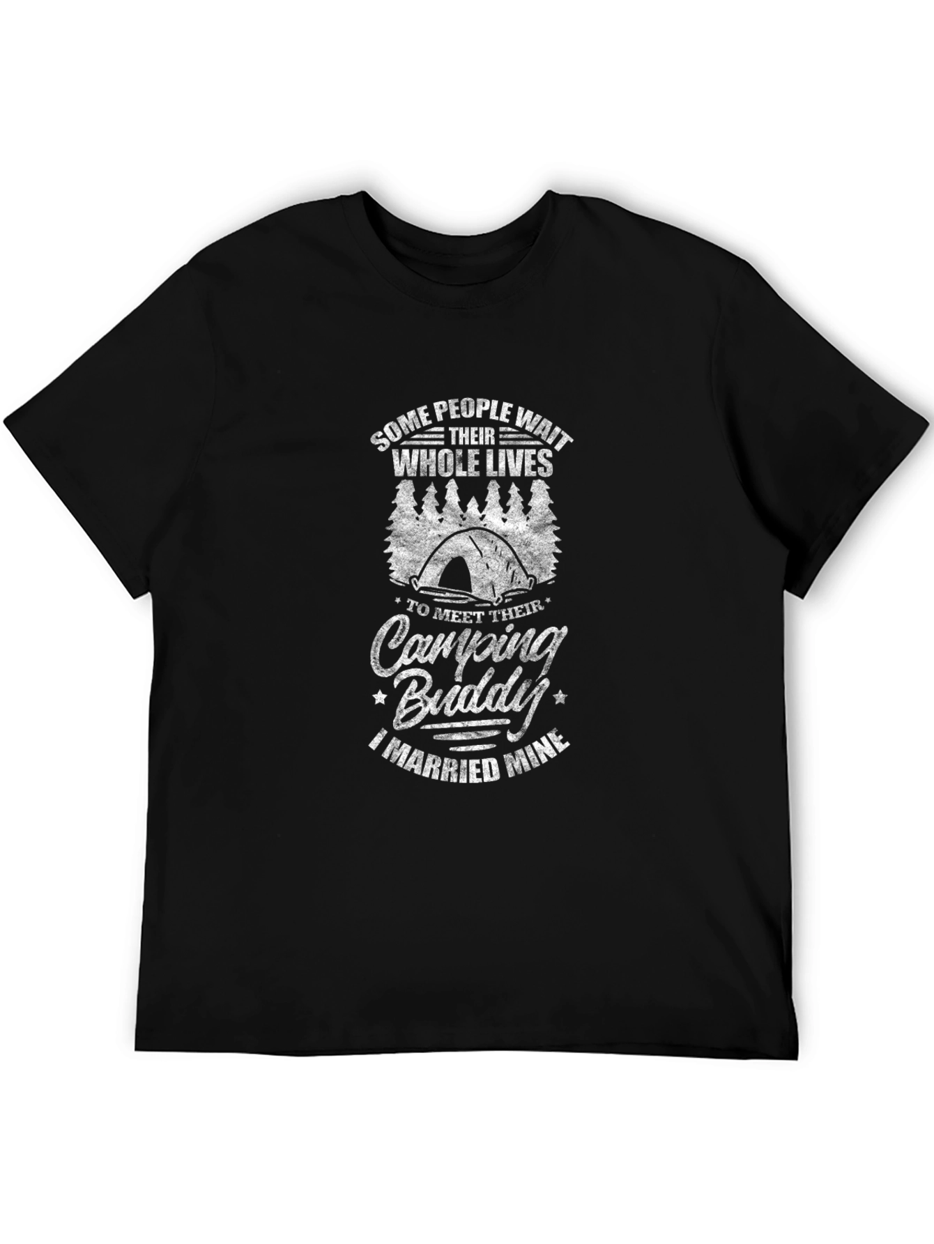 Camping Buddy T-Shirt - I Married Mine