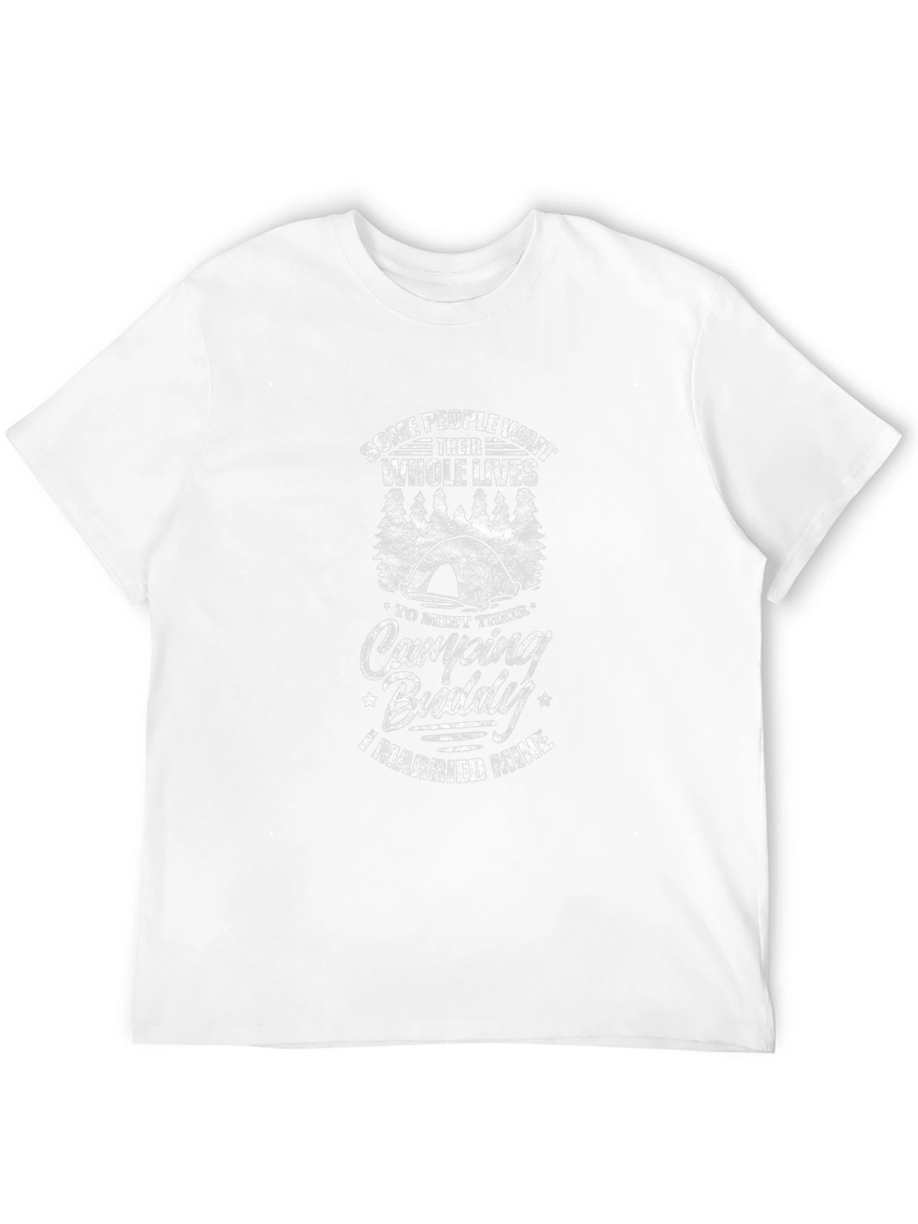 Camping Buddy T-Shirt - I Married Mine