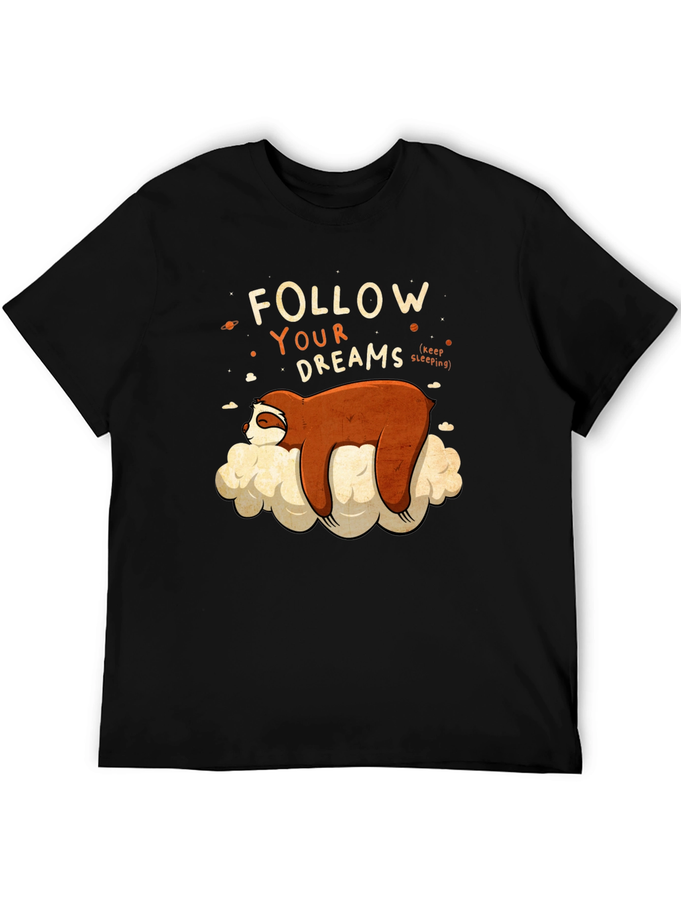 Sloth Follow Your Dreams Graphic Tee