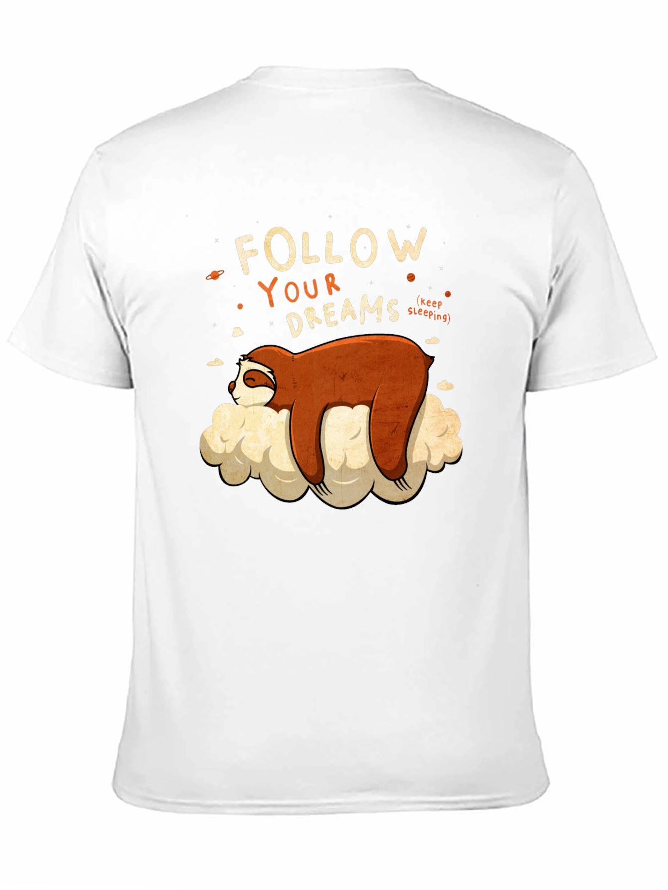 Sloth Follow Your Dreams Graphic Tee