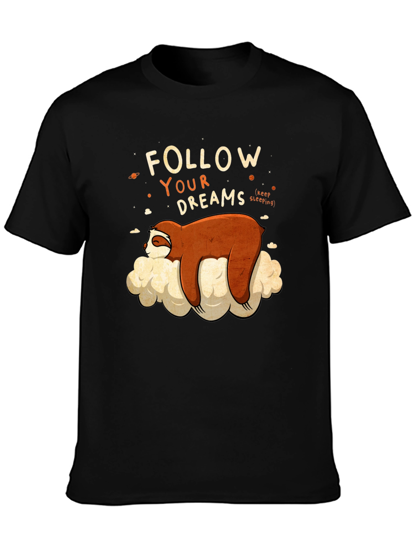 Sloth Follow Your Dreams Graphic Tee