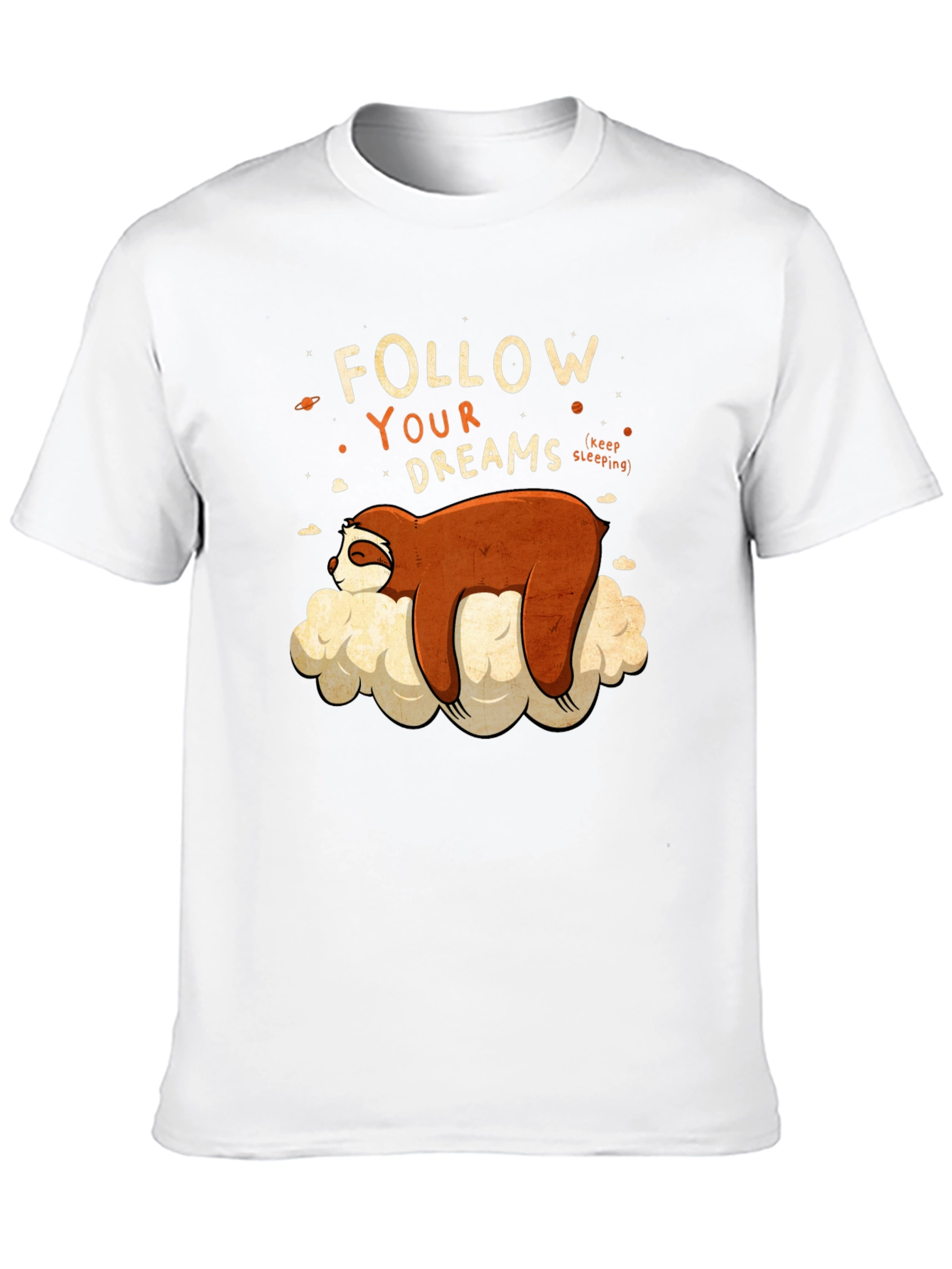 Sloth Follow Your Dreams Graphic Tee