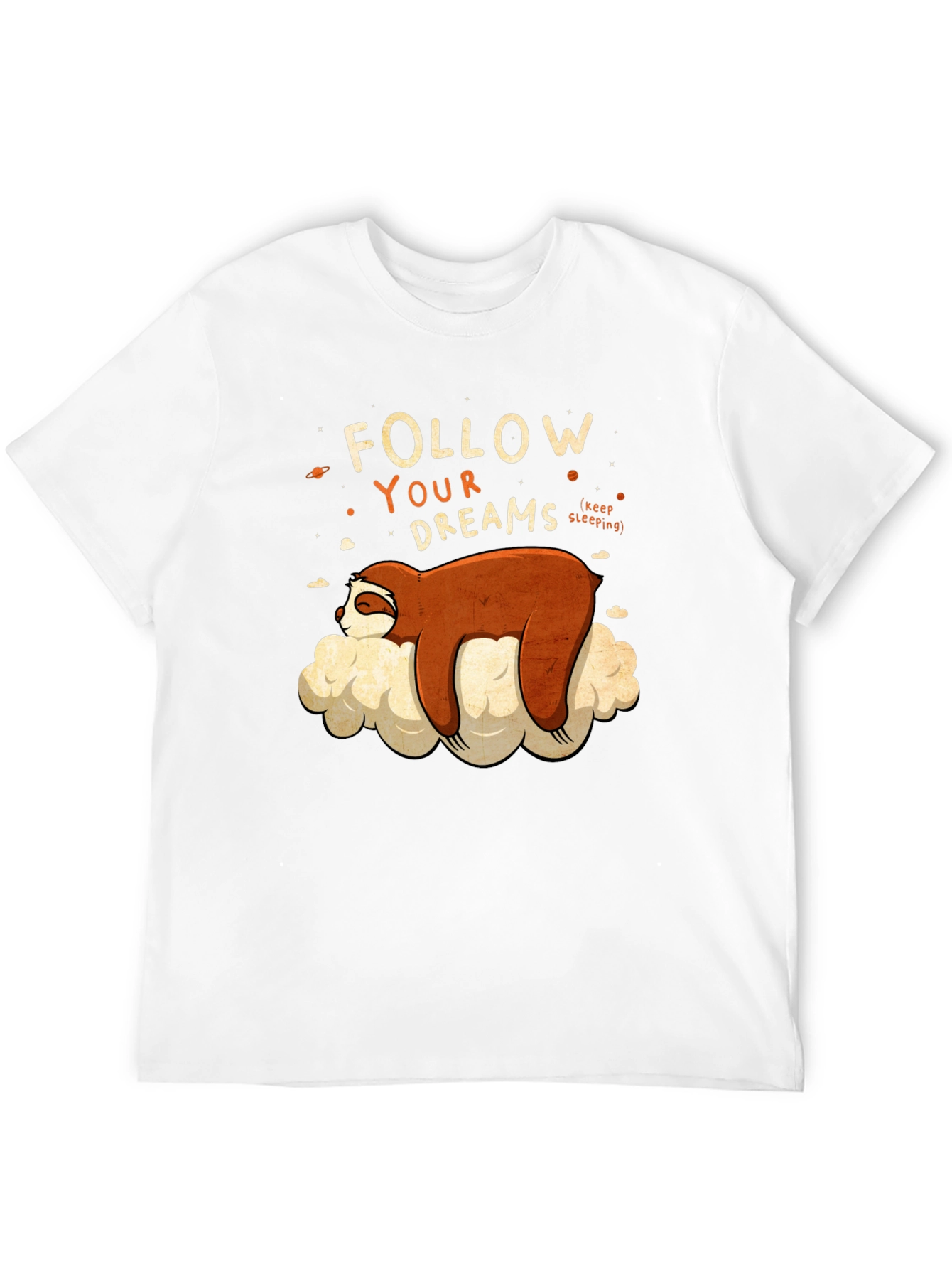Sloth Follow Your Dreams Graphic Tee