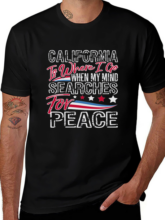 California Peace Graphic Tee