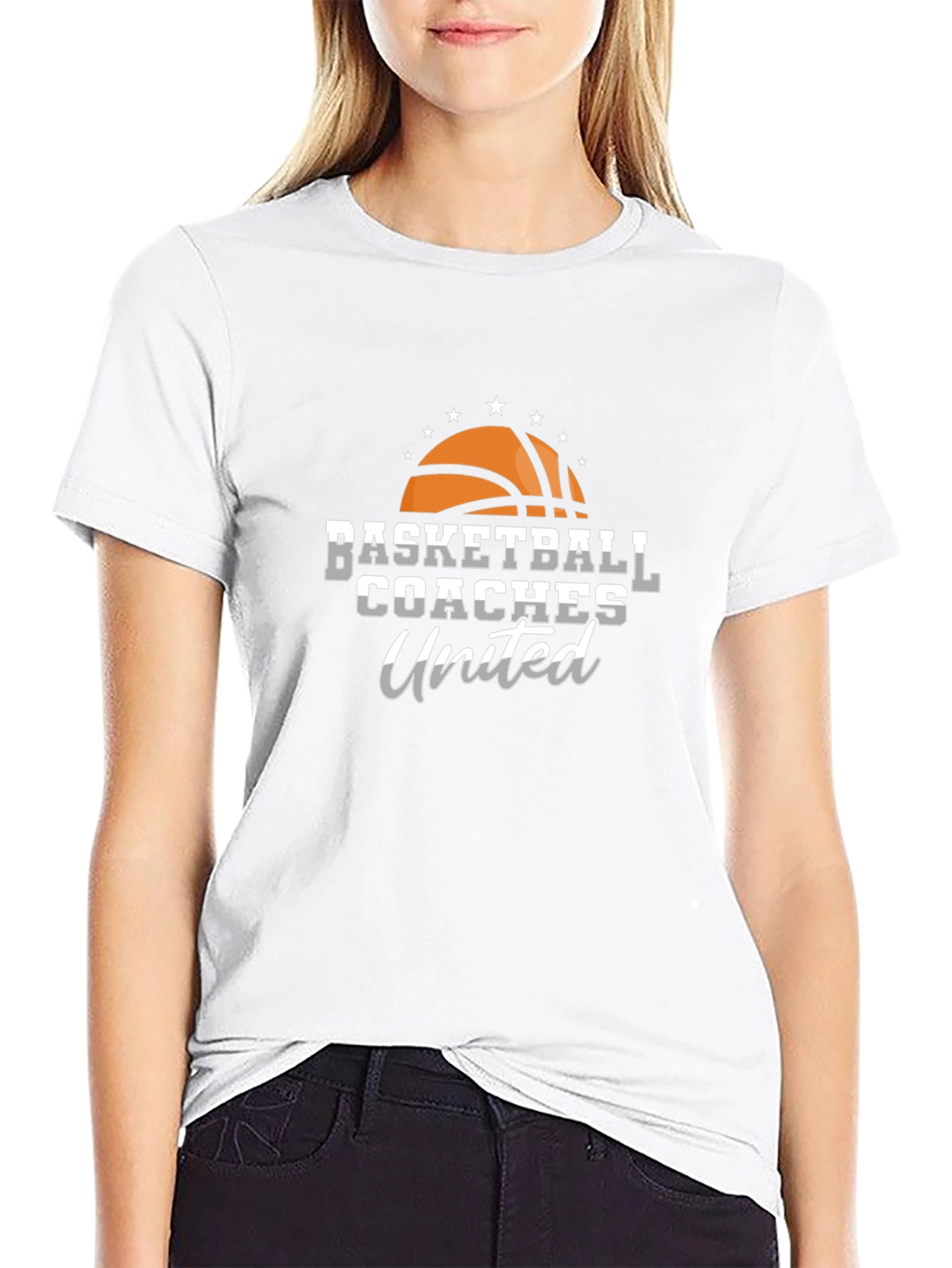 Basketball Coaches United Black T-Shirt