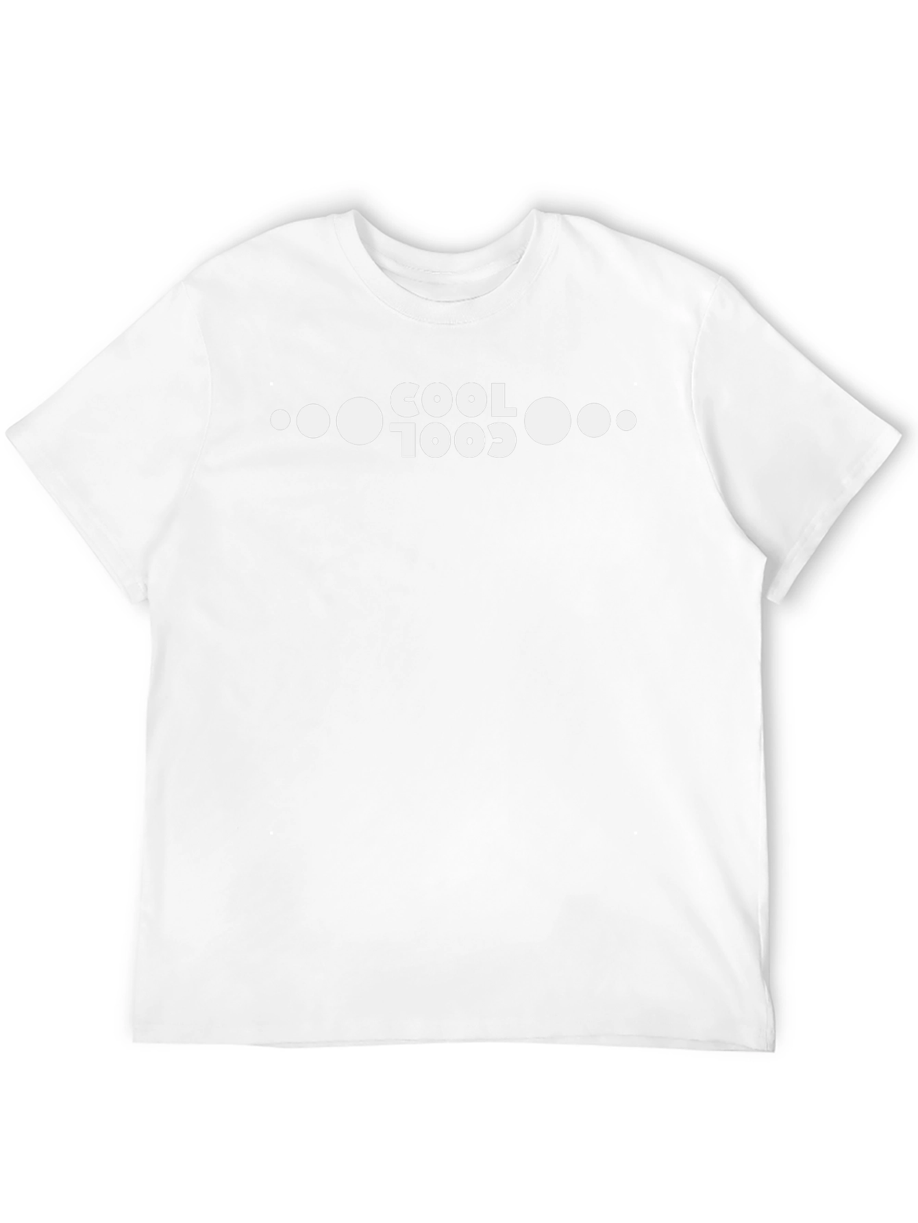 Cool 100 T-Shirt - Black Crew Neck Cotton Tee