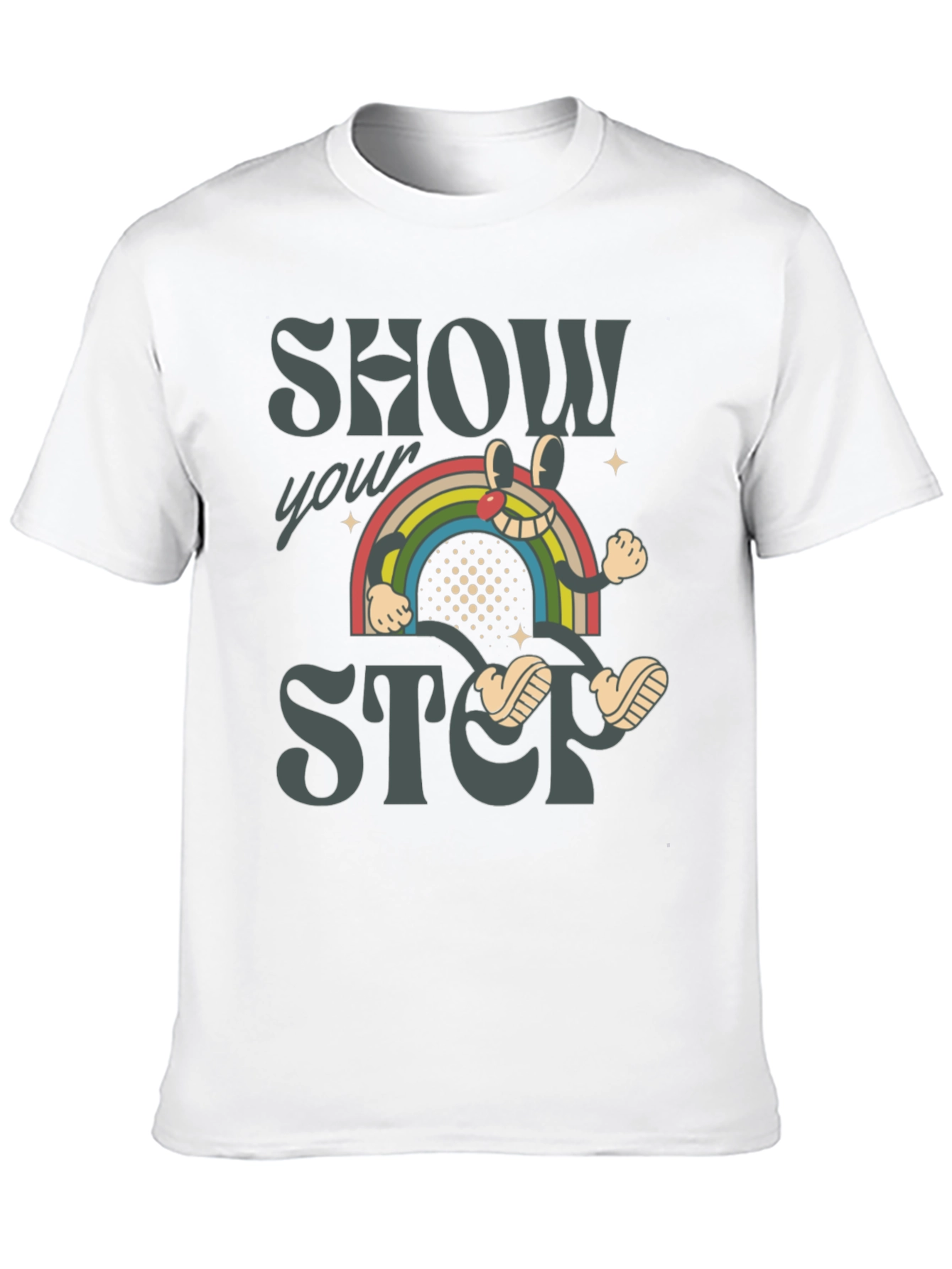 Show Your Step Rainbow T-Shirt