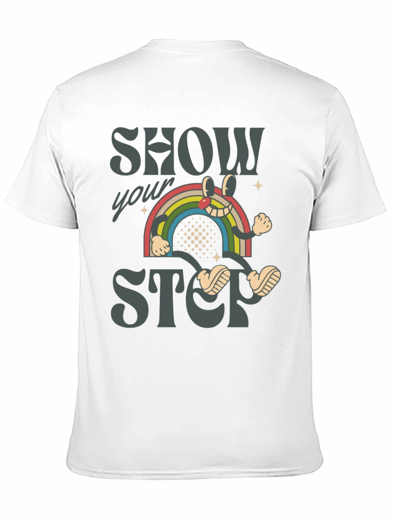 Show Your Step Rainbow T-Shirt