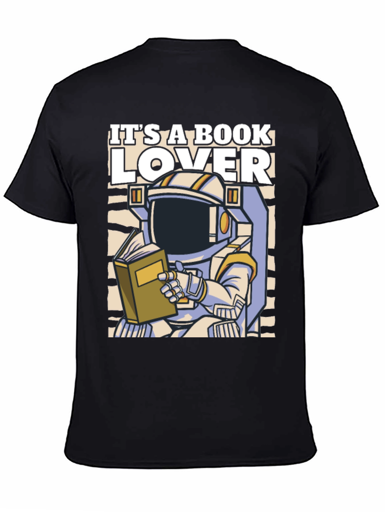Book Lover Astronaut T-Shirt