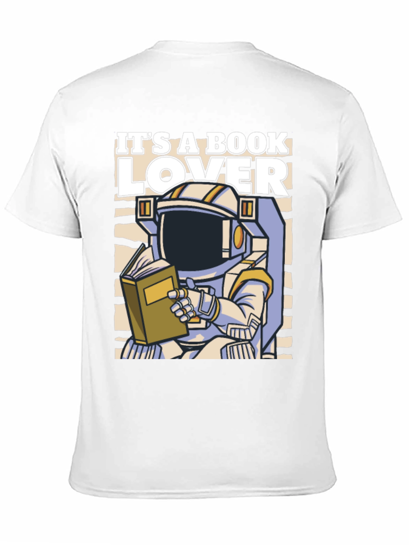 Book Lover Astronaut T-Shirt