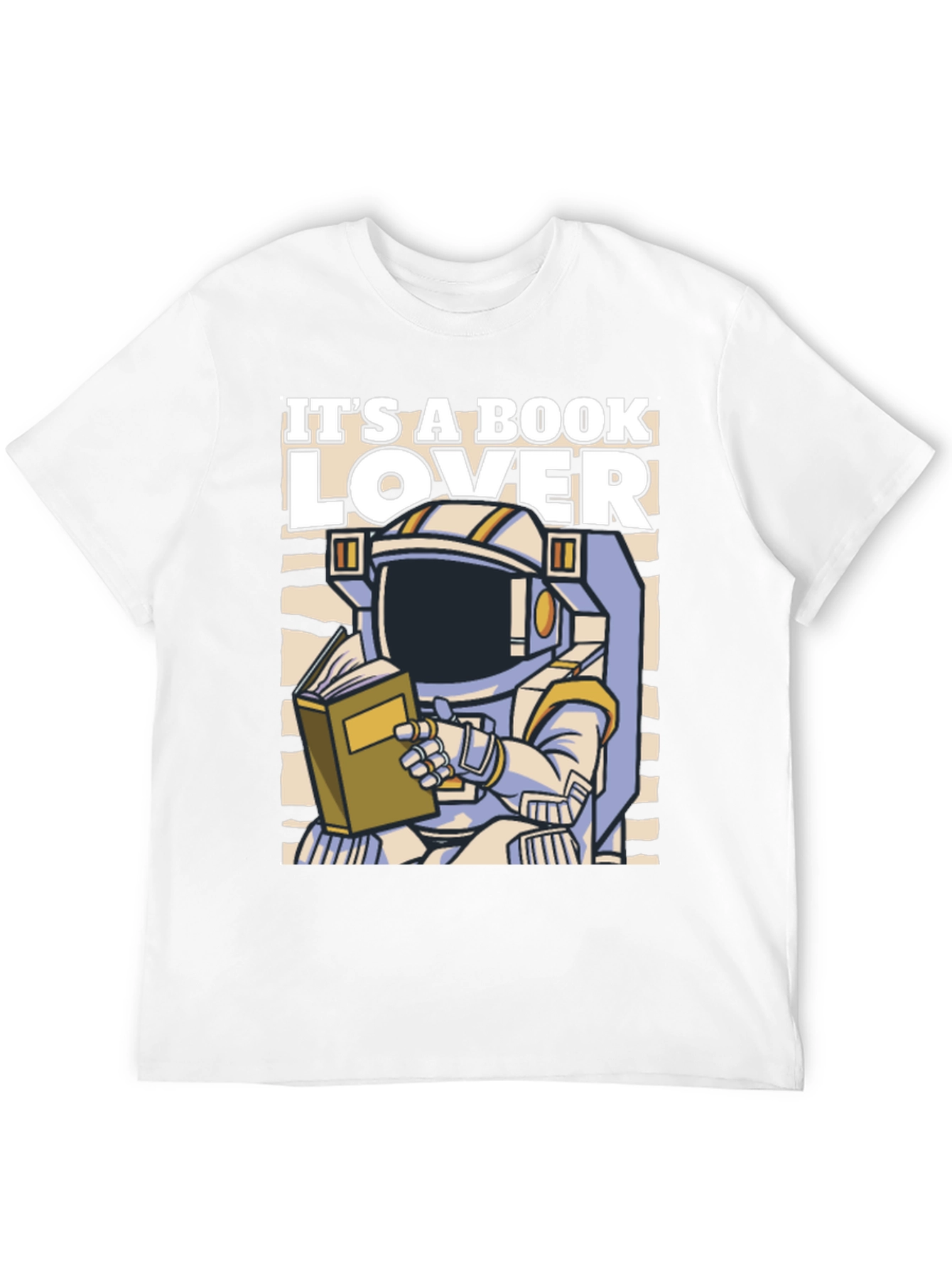 Book Lover Astronaut T-Shirt
