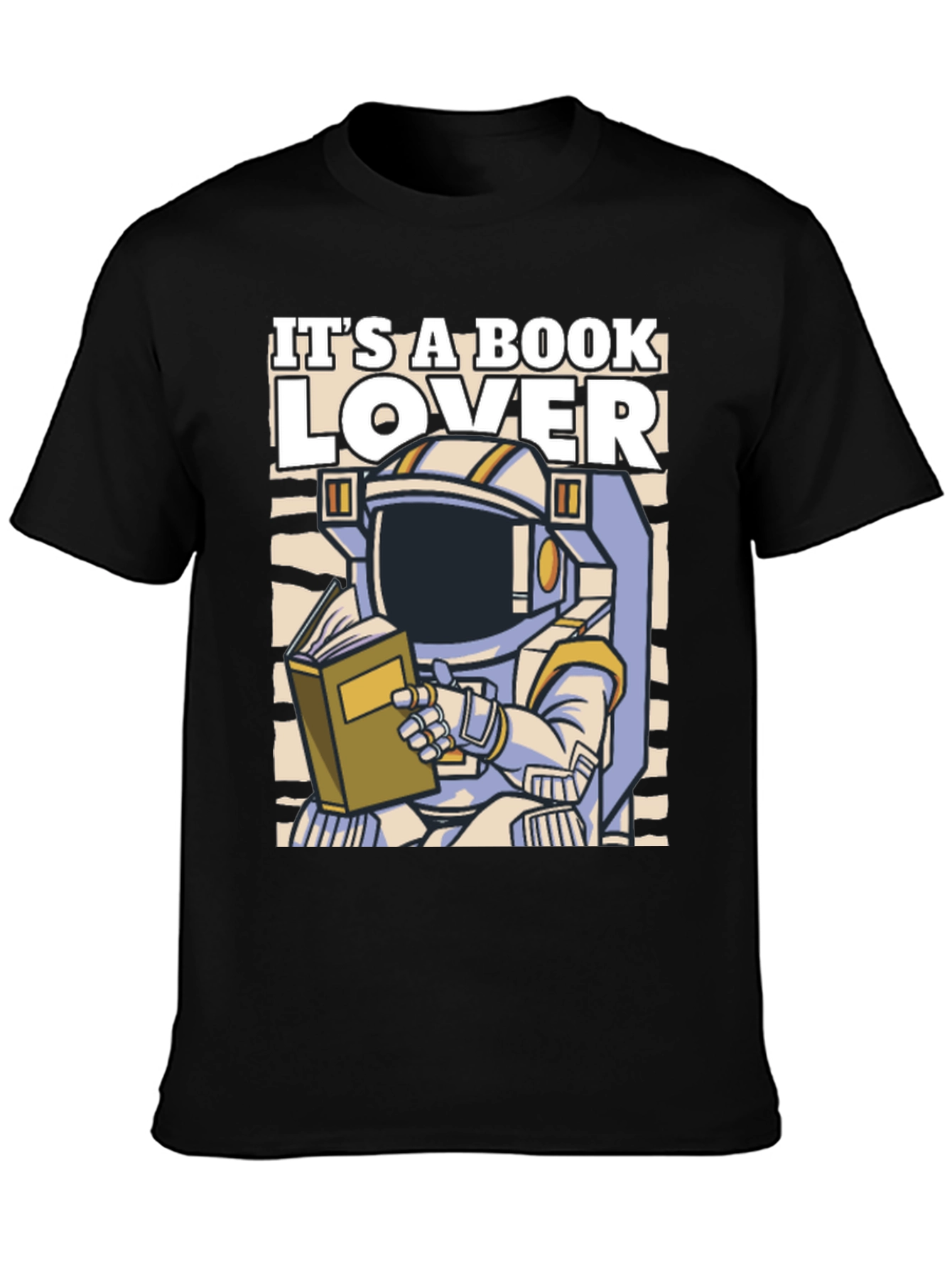 Book Lover Astronaut T-Shirt