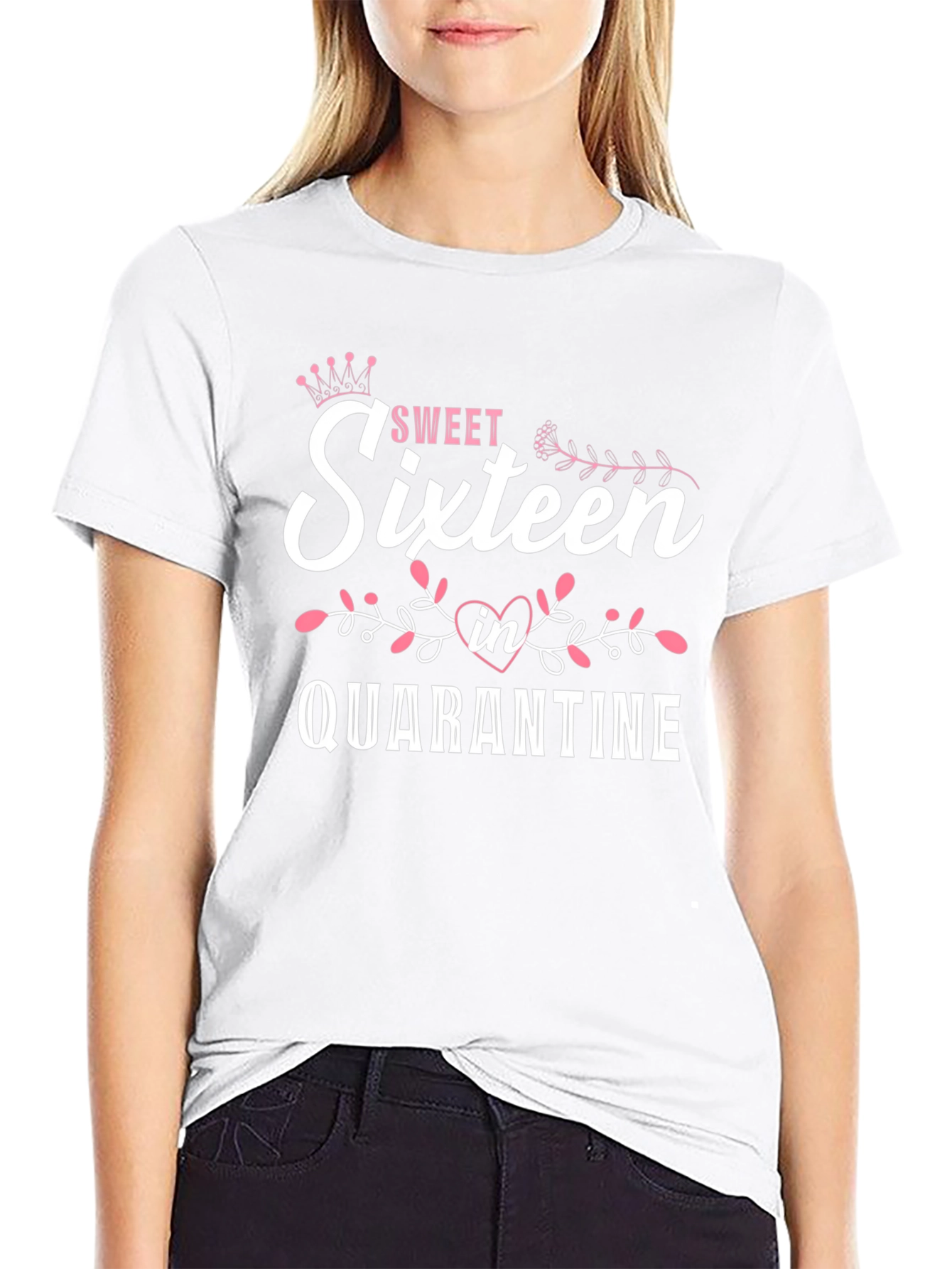 Sweet Sixteen in Quarantine T-Shirt - Birthday Gift