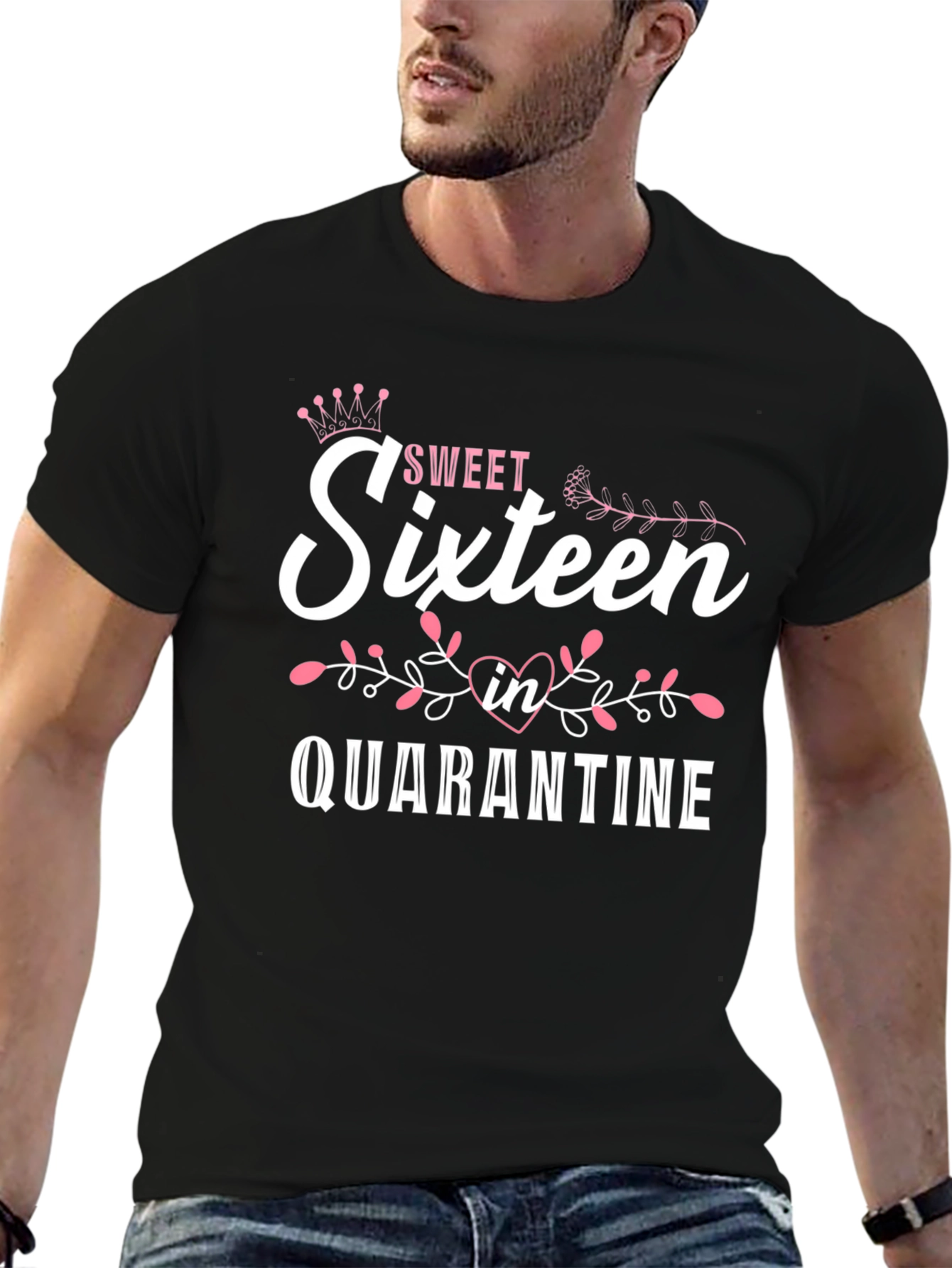 Sweet Sixteen in Quarantine T-Shirt - Birthday Gift