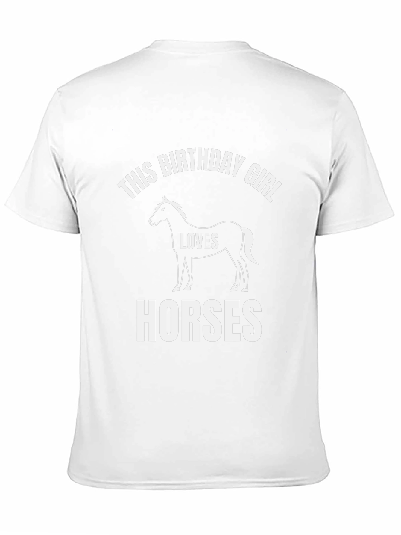 Birthday Girl Horse Lover T-Shirt