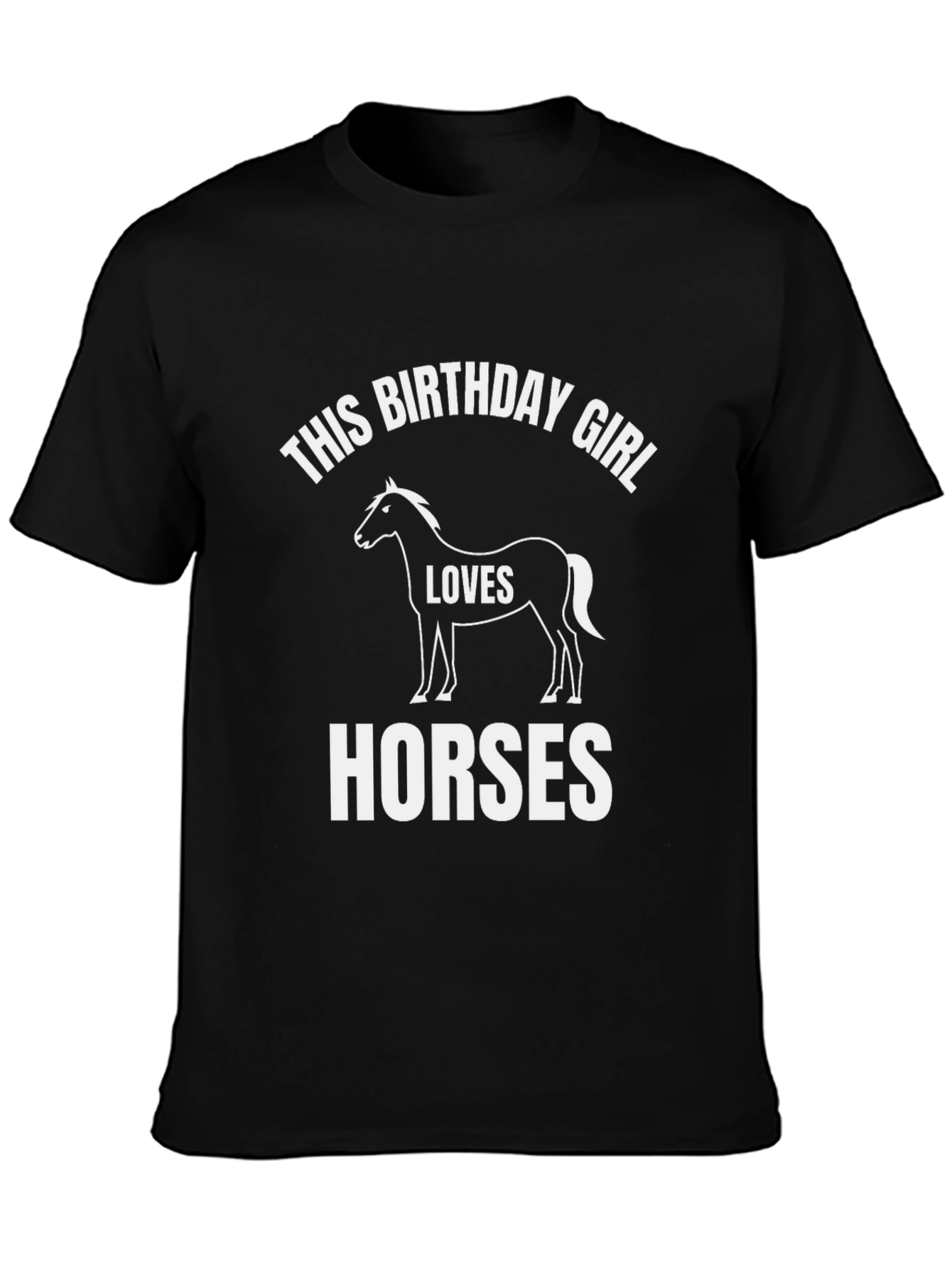 Birthday Girl Horse Lover T-Shirt