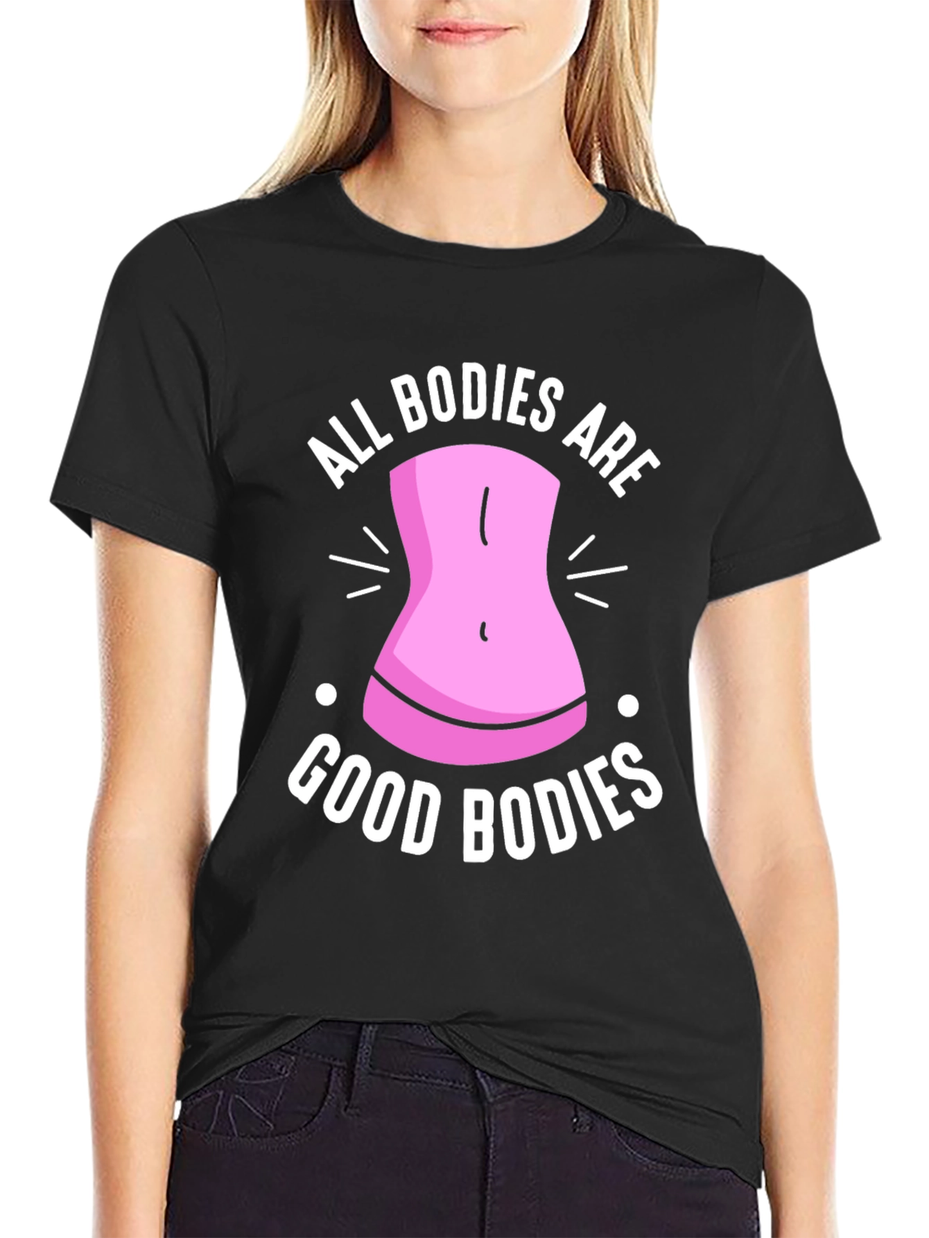 All Bodies Are Good Bodies Graphic Tee