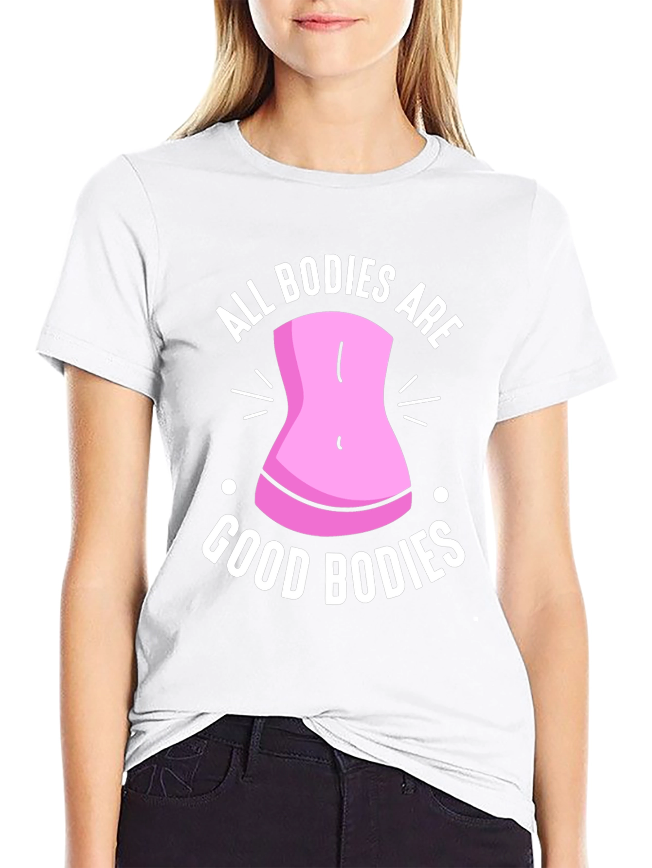 All Bodies Are Good Bodies Graphic Tee