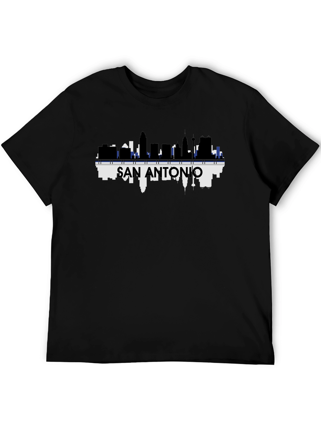 San Antonio Skyline Graphic T-Shirt