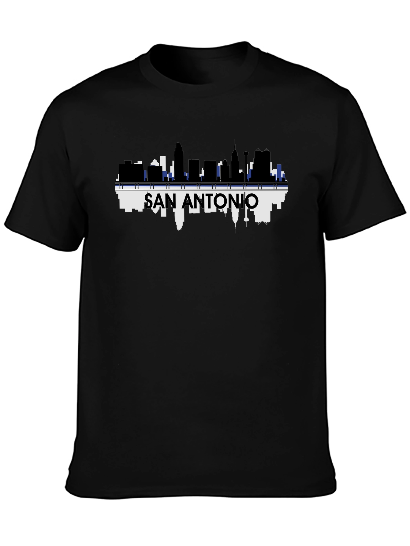 San Antonio Skyline Graphic T-Shirt
