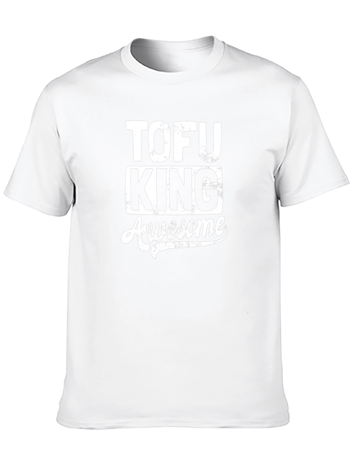 Tofu King Awesome Graphic Tee - Black