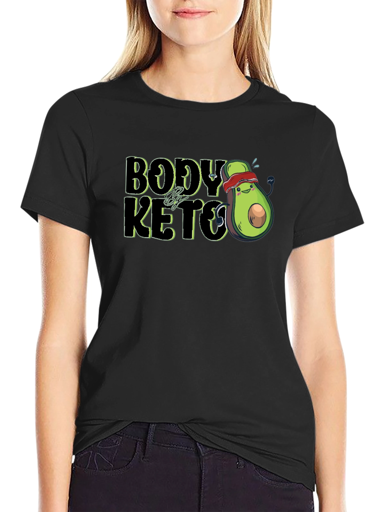 Body By Keto Avocado T-Shirt - Unisex