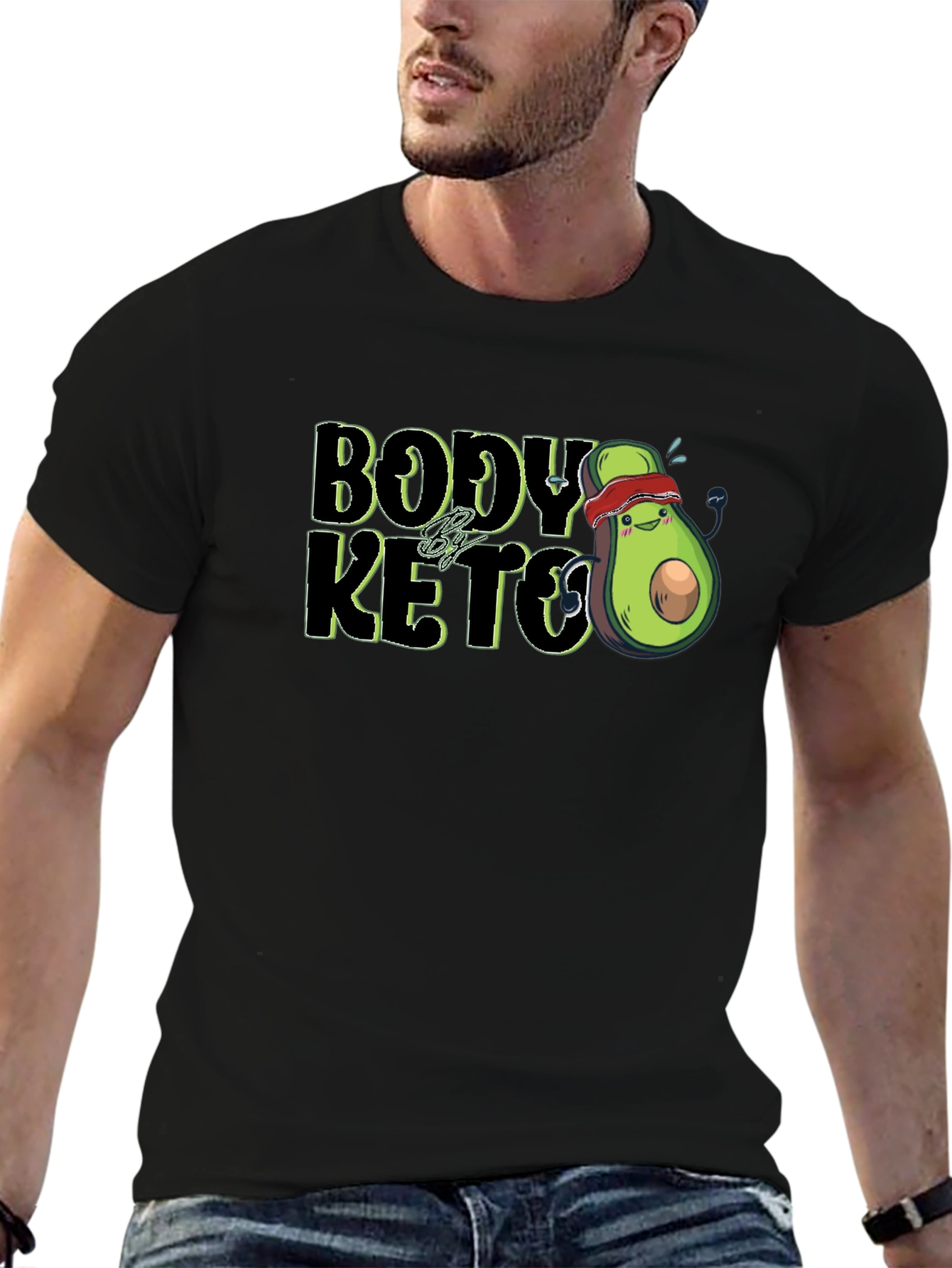 Body By Keto Avocado T-Shirt - Unisex