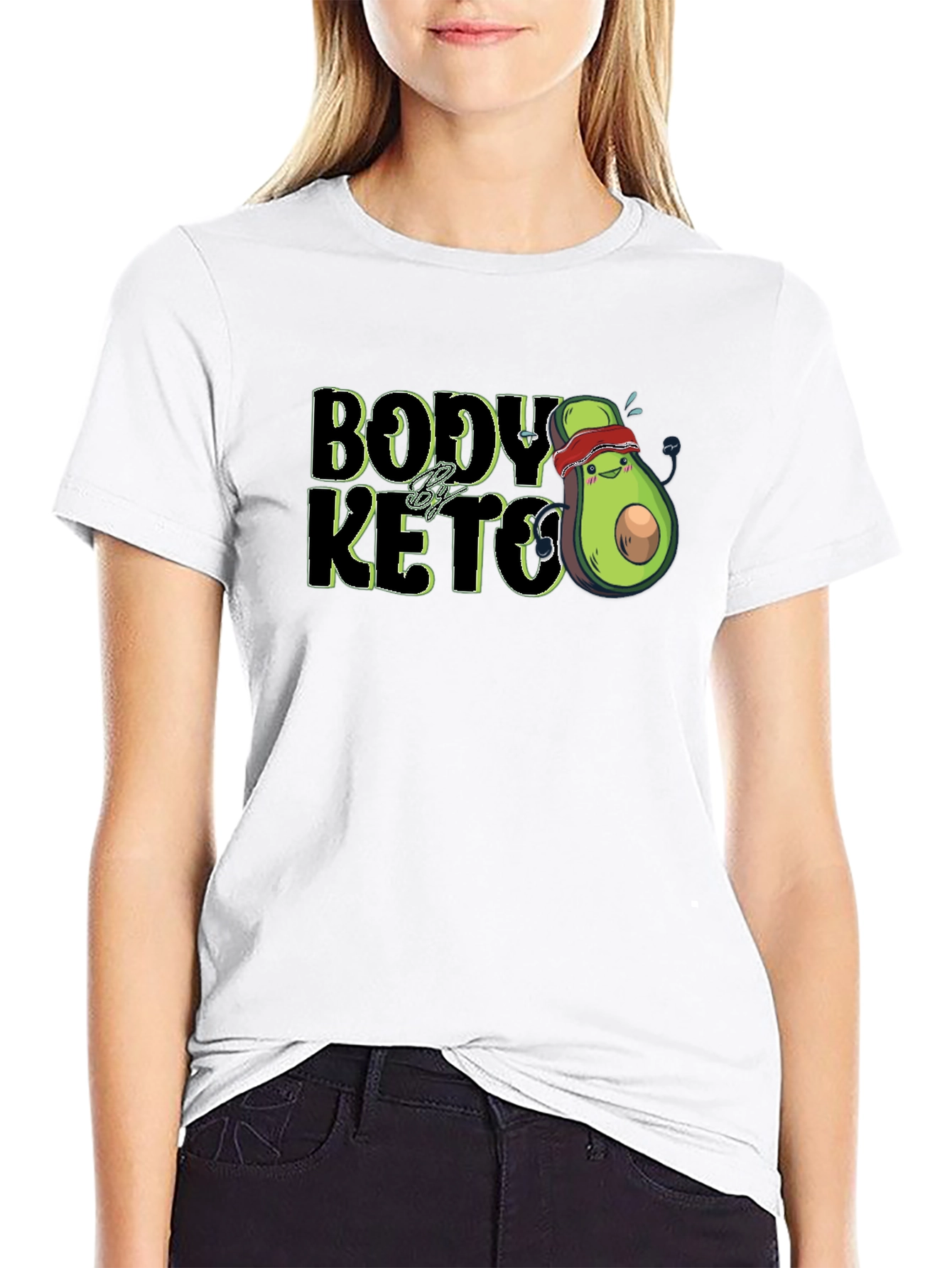 Body By Keto Avocado T-Shirt - Unisex