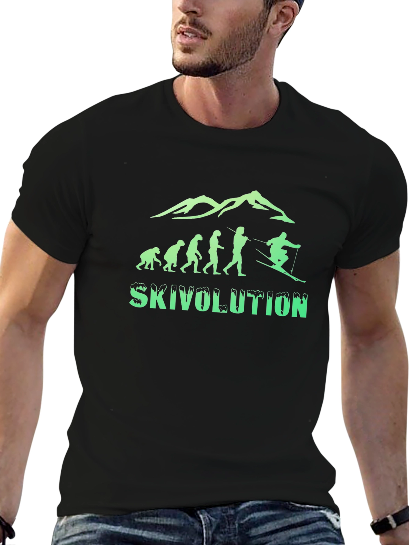 Skivolution T-Shirt - Ski Evolution Tee
