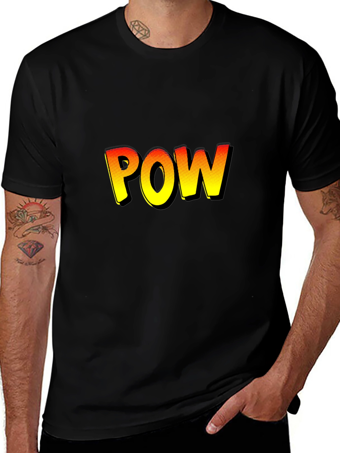 Comic POW! T-Shirt - Retro Pop Art Design