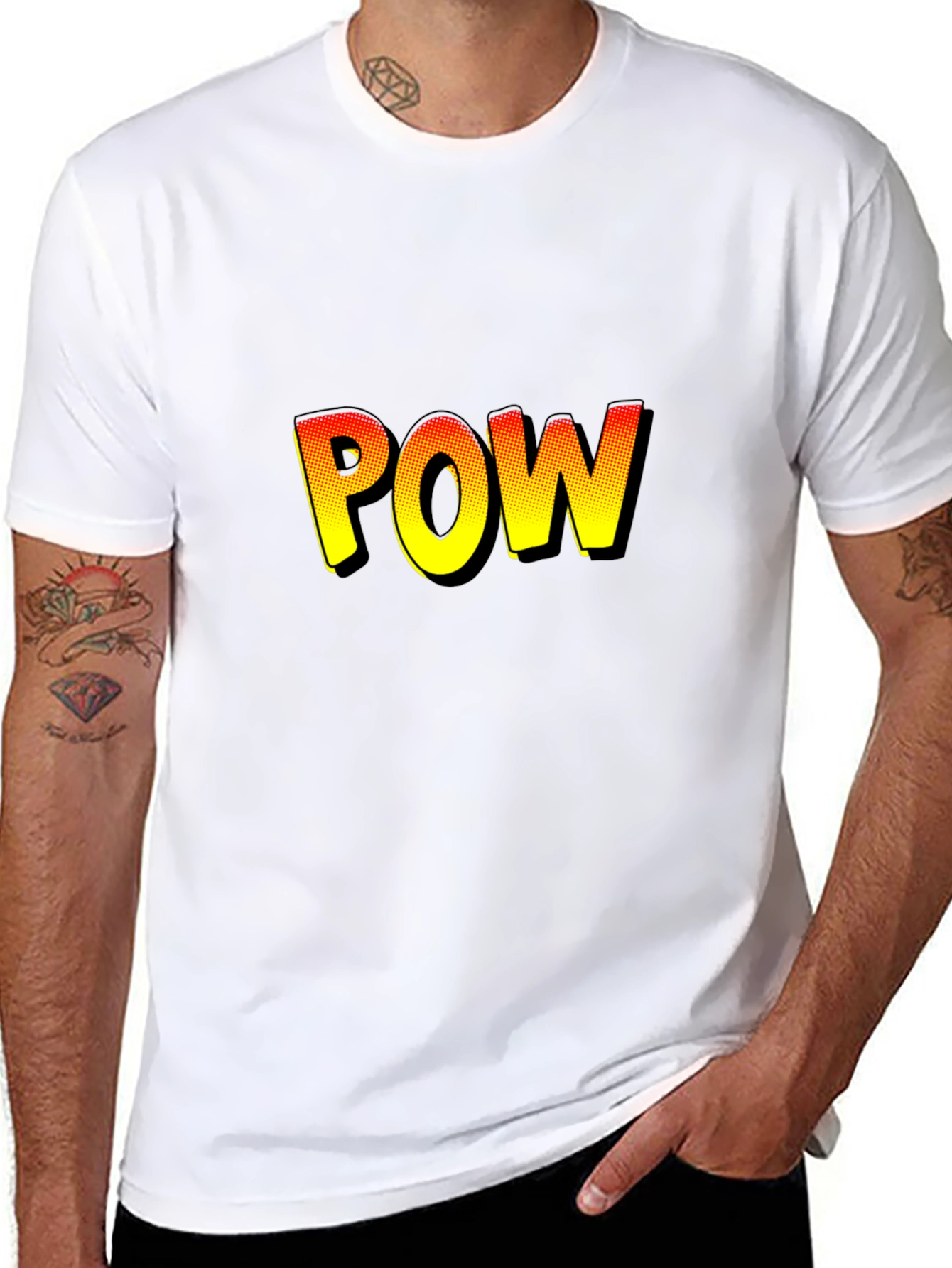 Comic POW! T-Shirt - Retro Pop Art Design