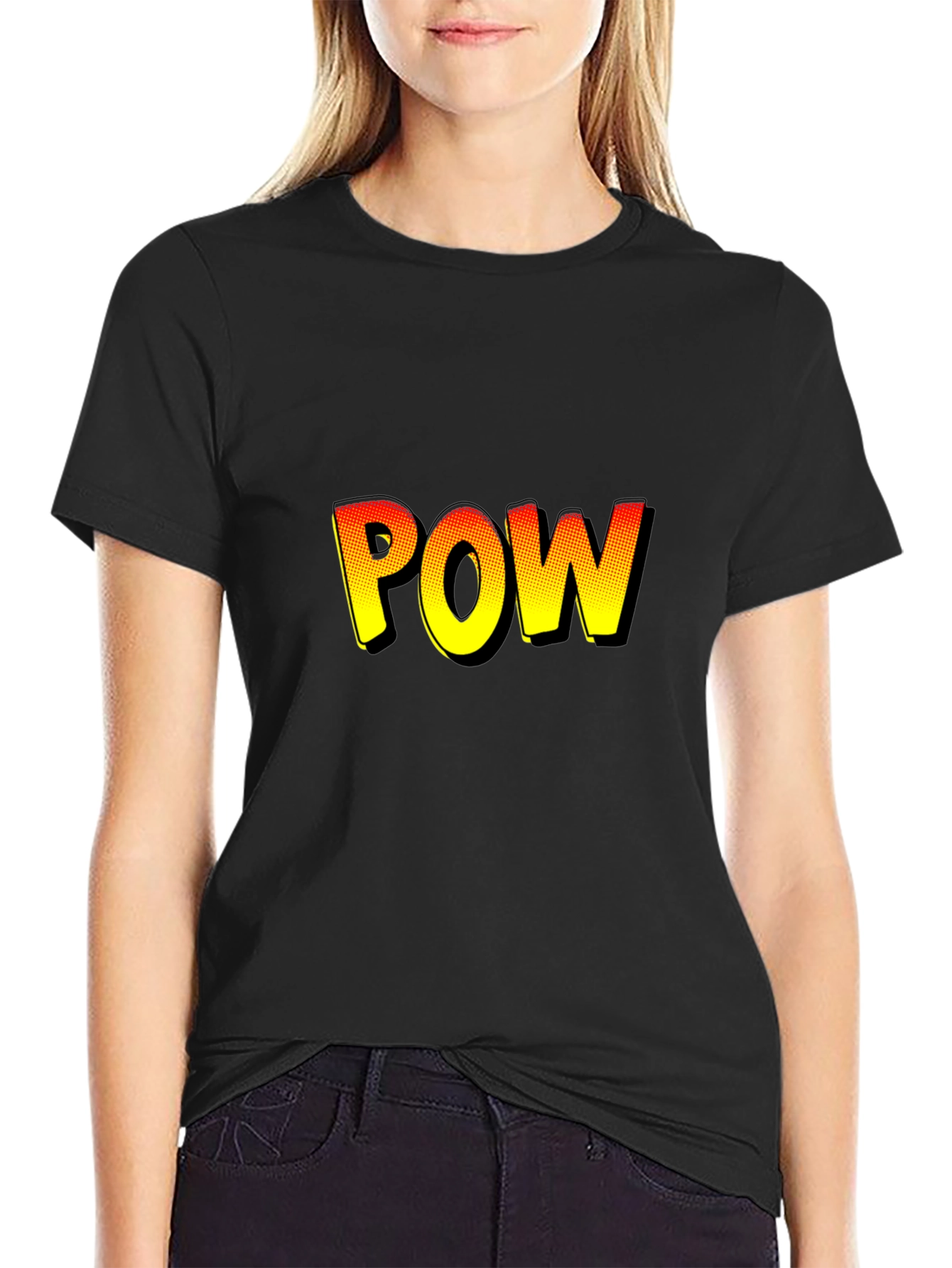 Comic POW! T-Shirt - Retro Pop Art Design