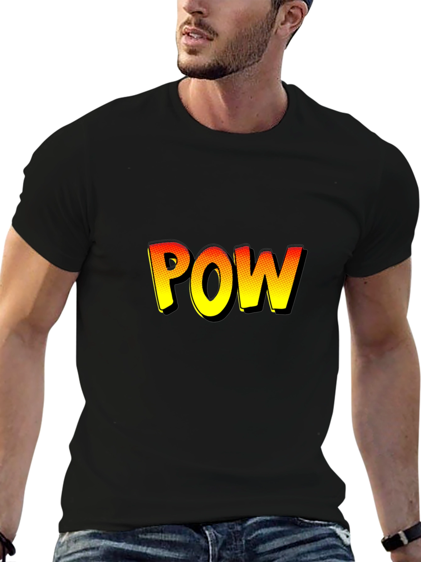 Comic POW! T-Shirt - Retro Pop Art Design