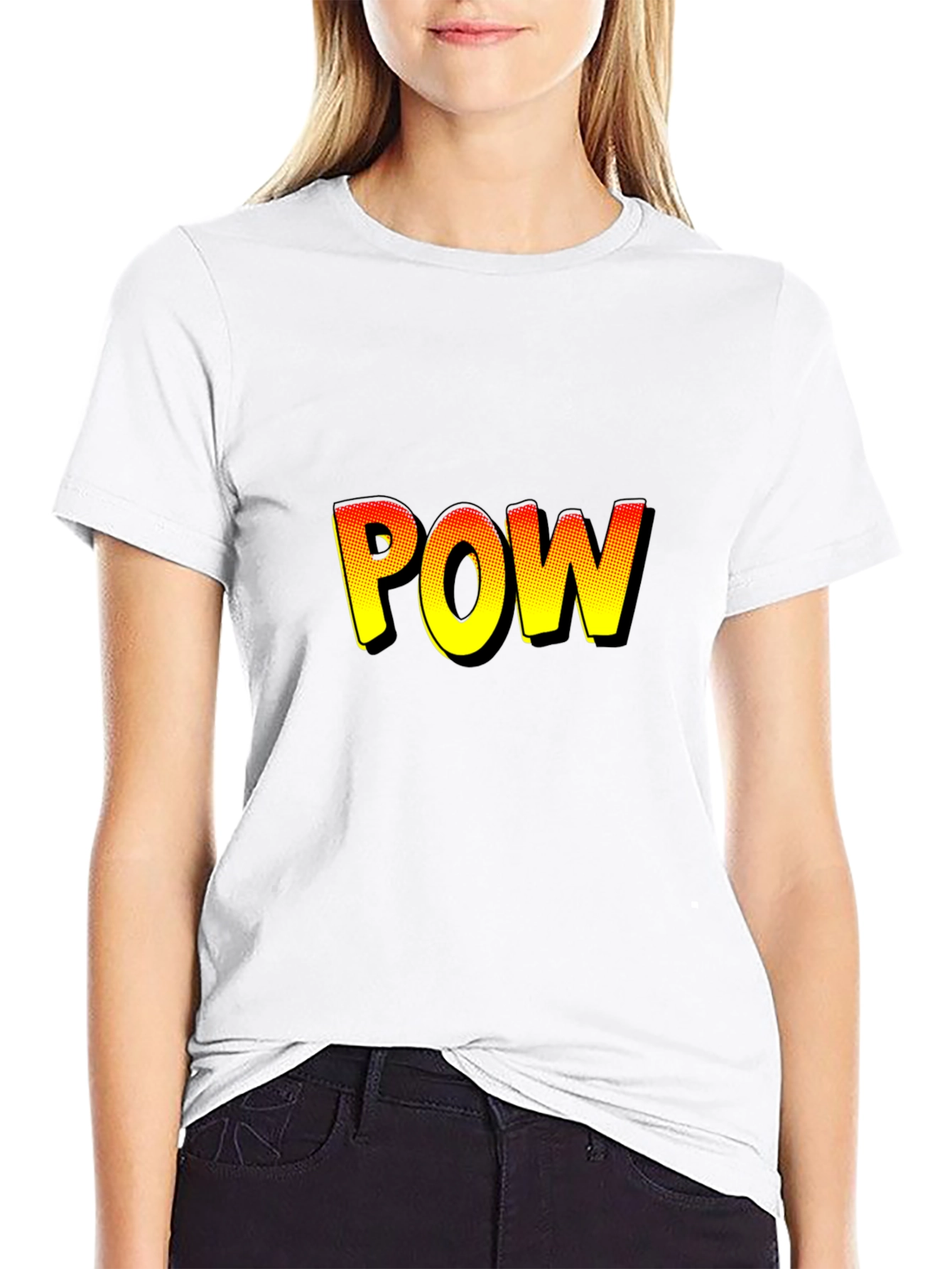 Comic POW! T-Shirt - Retro Pop Art Design