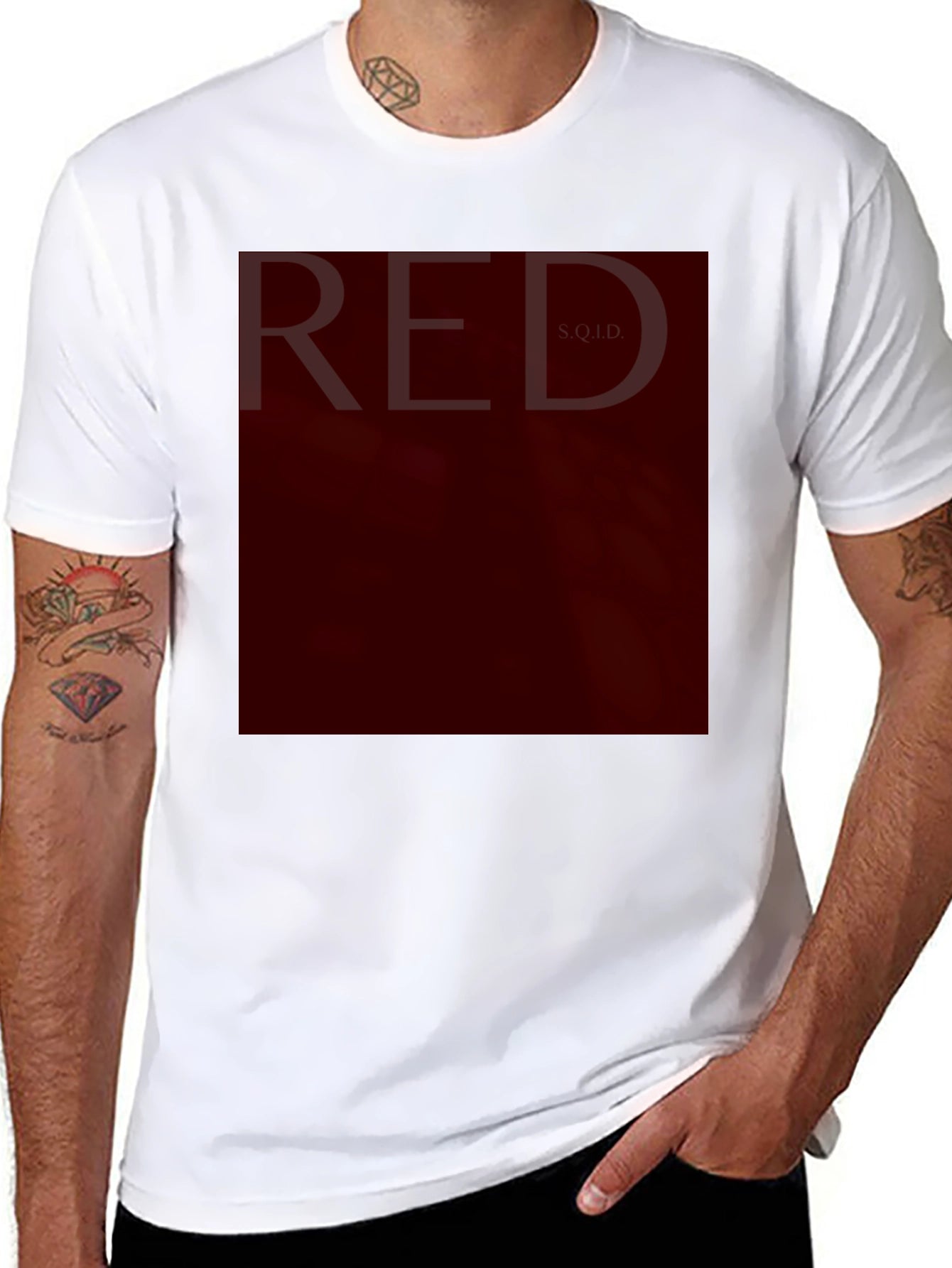 RED S.Q.I.D. Graphic Print Tee - Modern Fit
