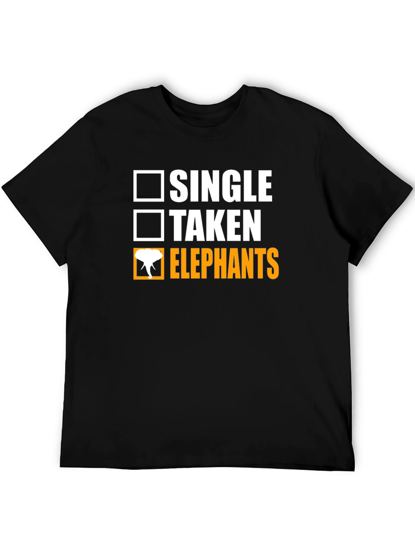 Single Taken Elephants T-Shirt