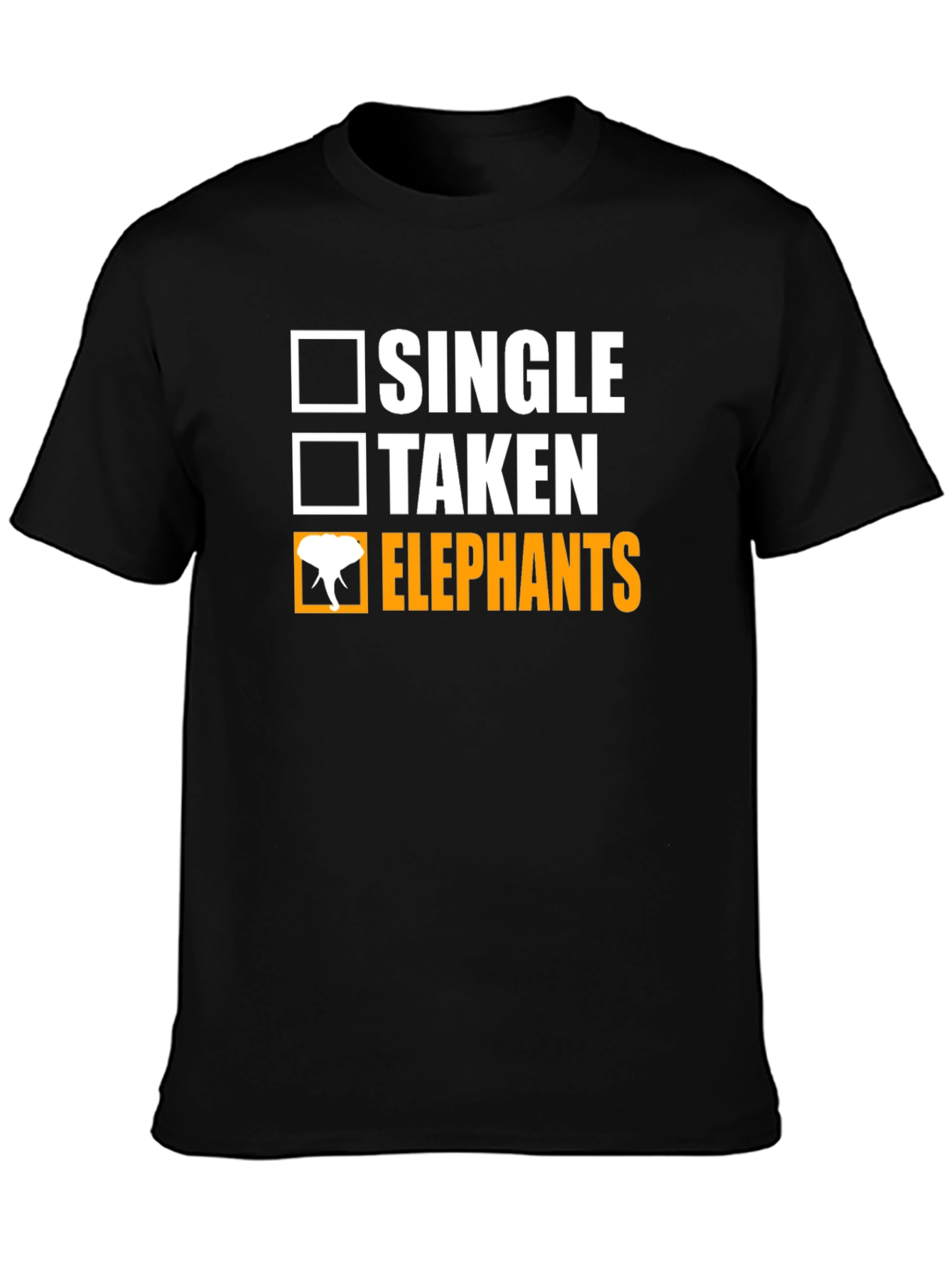 Single Taken Elephants T-Shirt